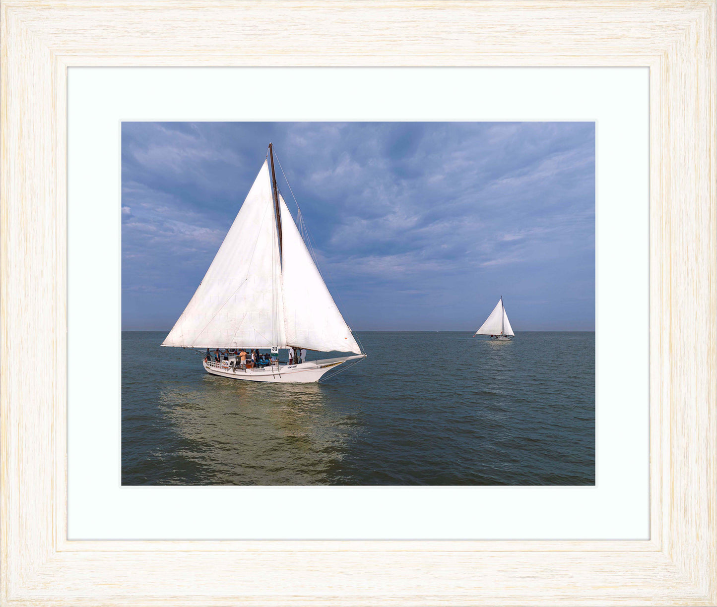 2023 Deal Island Skipjack Races - Somerset v Nathan of Dorchester -- Digital Print