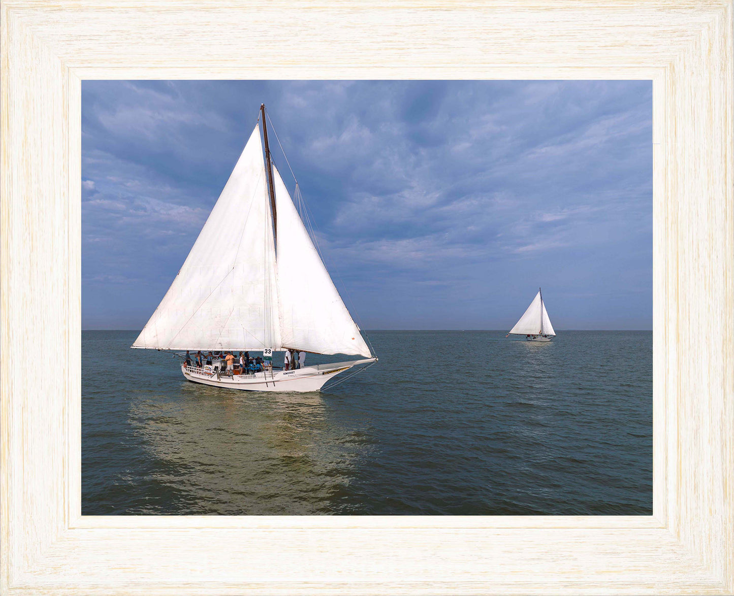 2023 Deal Island Skipjack Races - Somerset v Nathan of Dorchester -- Digital Print