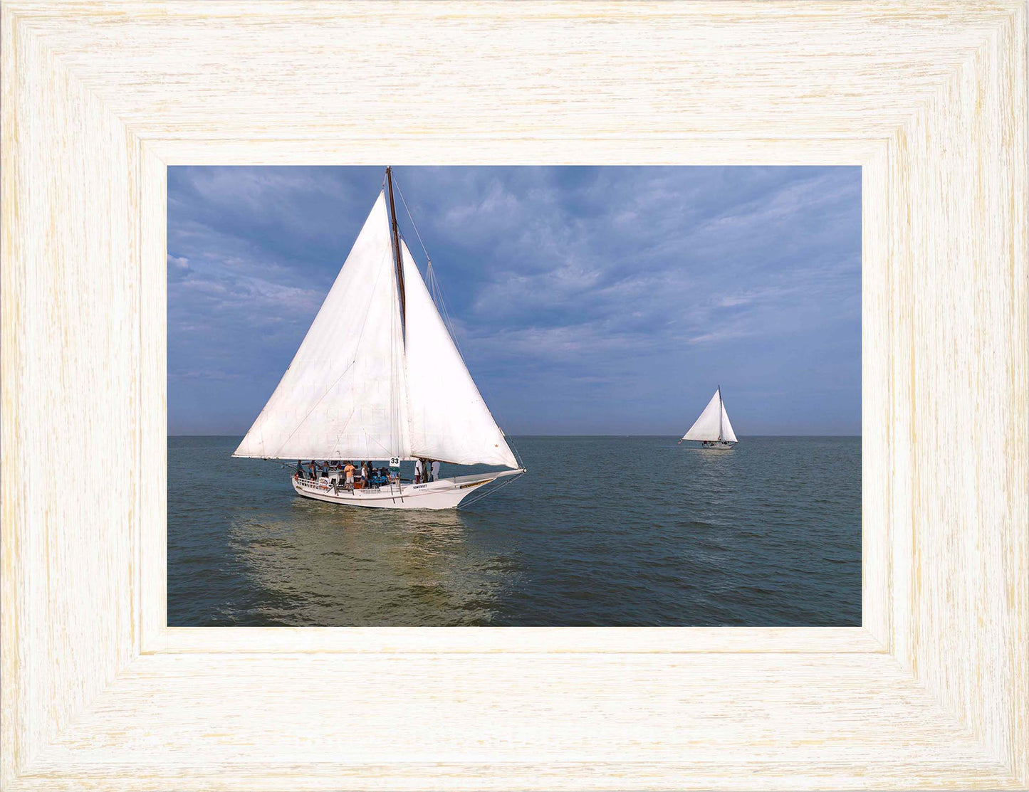 2023 Deal Island Skipjack Races - Somerset v Nathan of Dorchester -- Digital Print