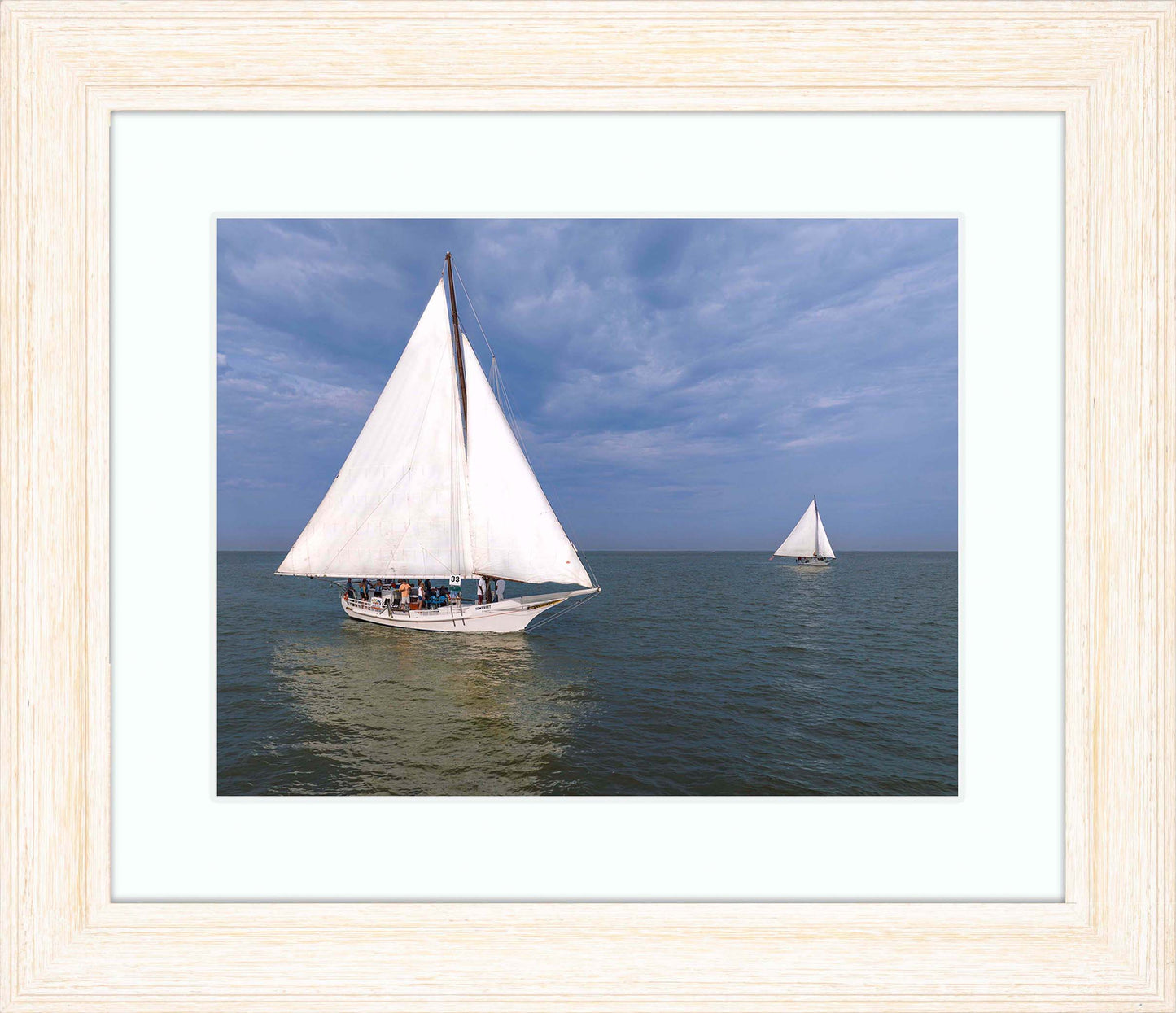 2023 Deal Island Skipjack Races - Somerset v Nathan of Dorchester -- Digital Print
