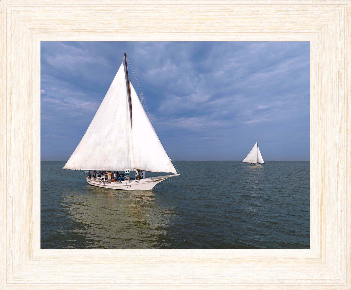 2023 Deal Island Skipjack Races - Somerset v Nathan of Dorchester -- Digital Print