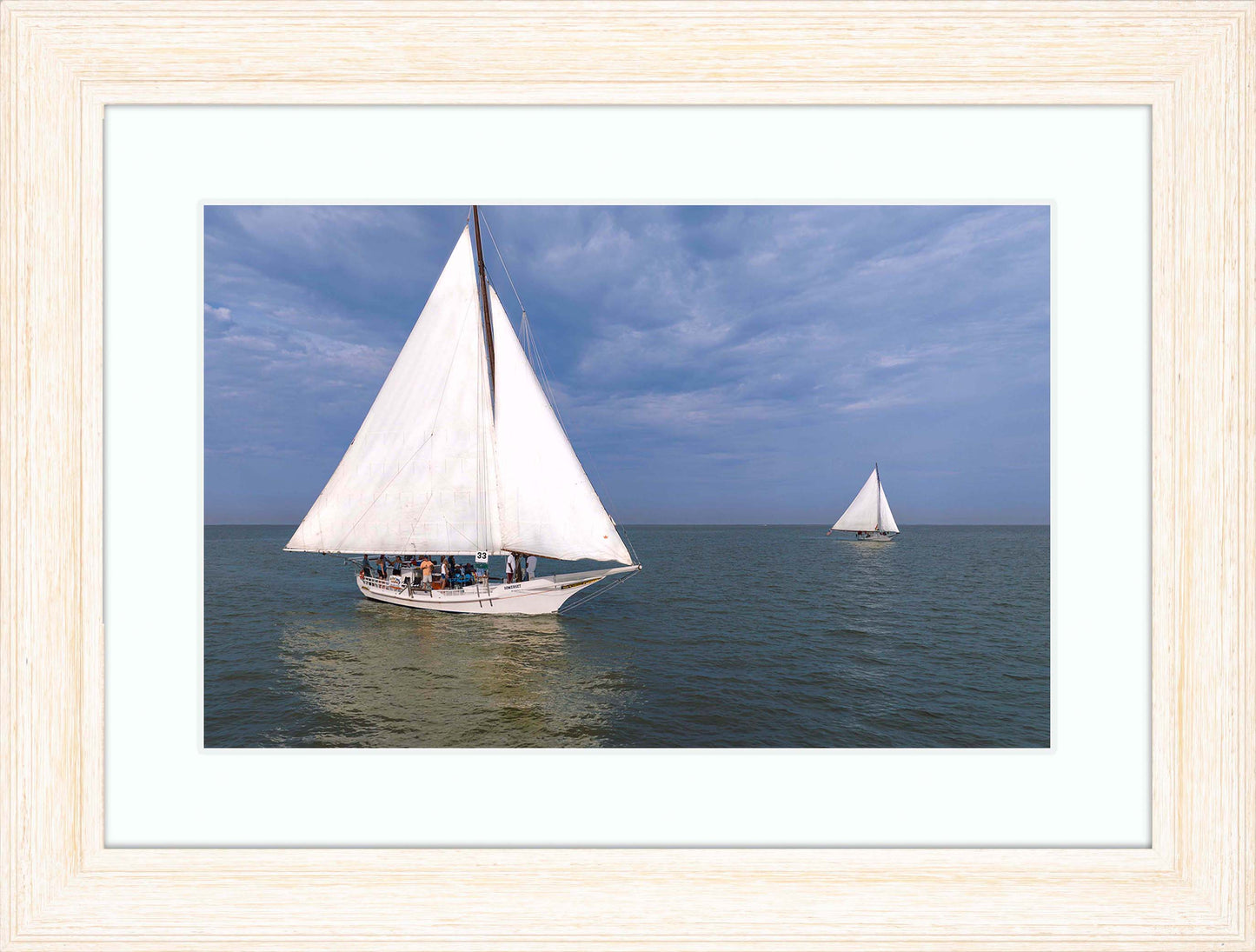 2023 Deal Island Skipjack Races - Somerset v Nathan of Dorchester -- Digital Print