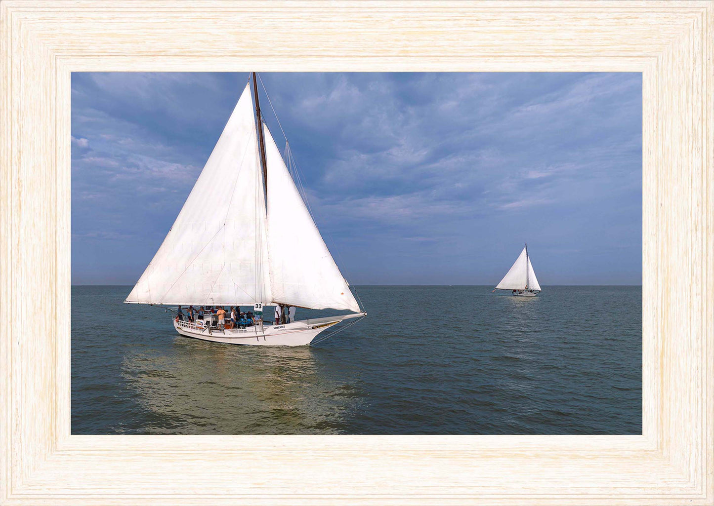 2023 Deal Island Skipjack Races - Somerset v Nathan of Dorchester -- Digital Print