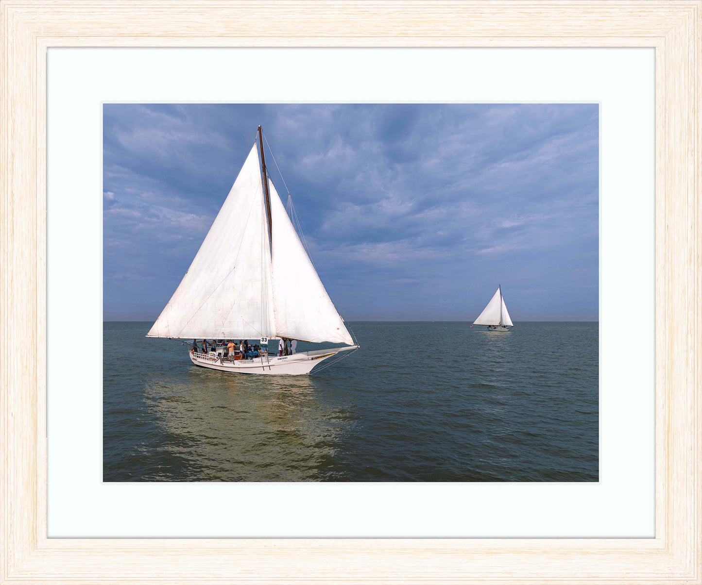 2023 Deal Island Skipjack Races - Somerset v Nathan of Dorchester -- Digital Print