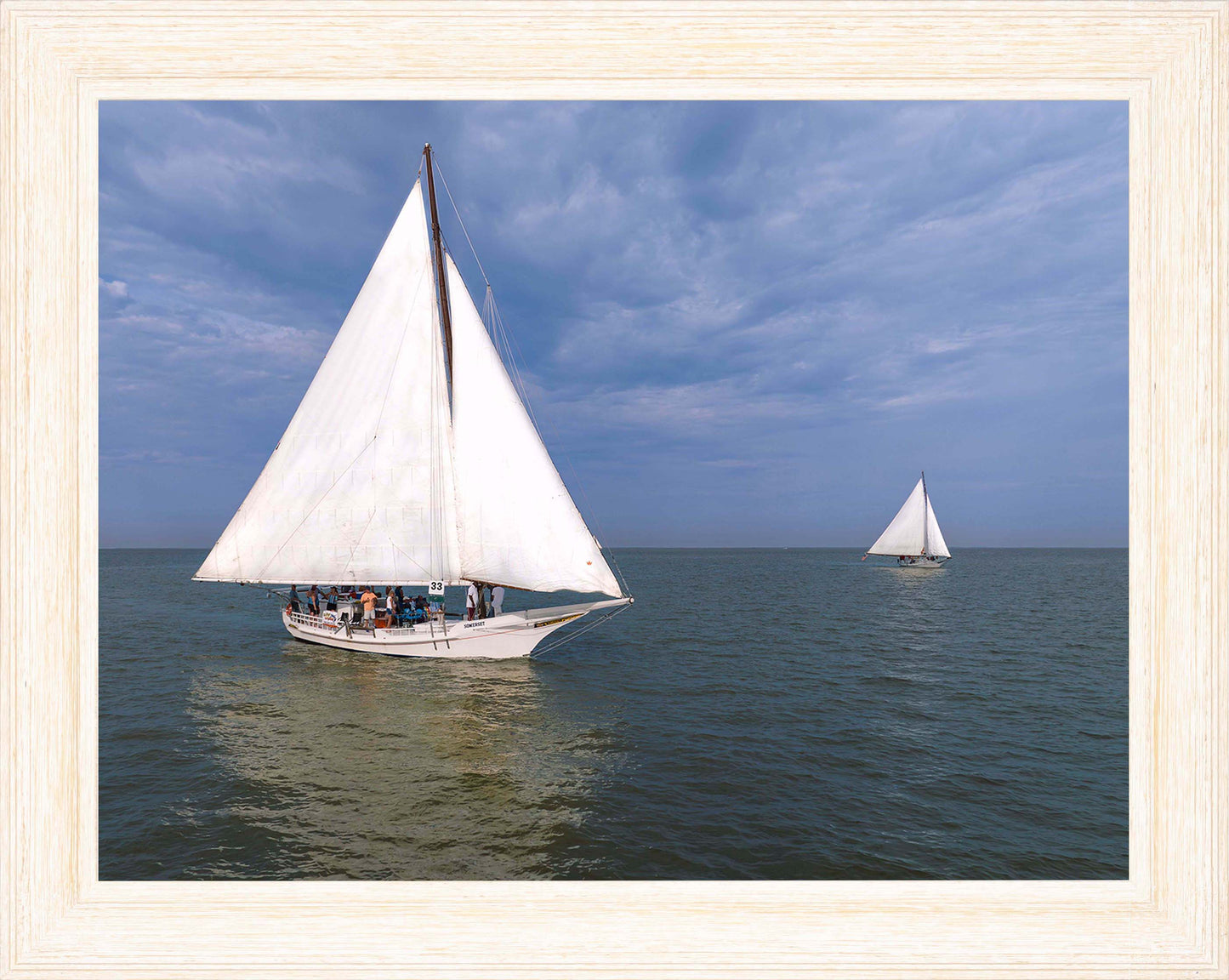 2023 Deal Island Skipjack Races - Somerset v Nathan of Dorchester -- Digital Print