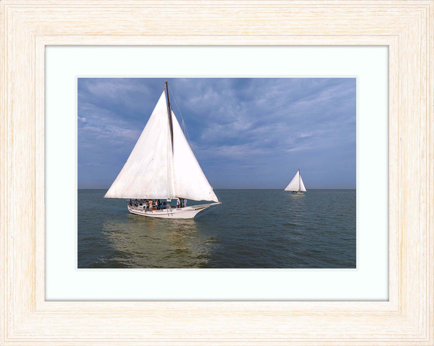 2023 Deal Island Skipjack Races - Somerset v Nathan of Dorchester -- Digital Print