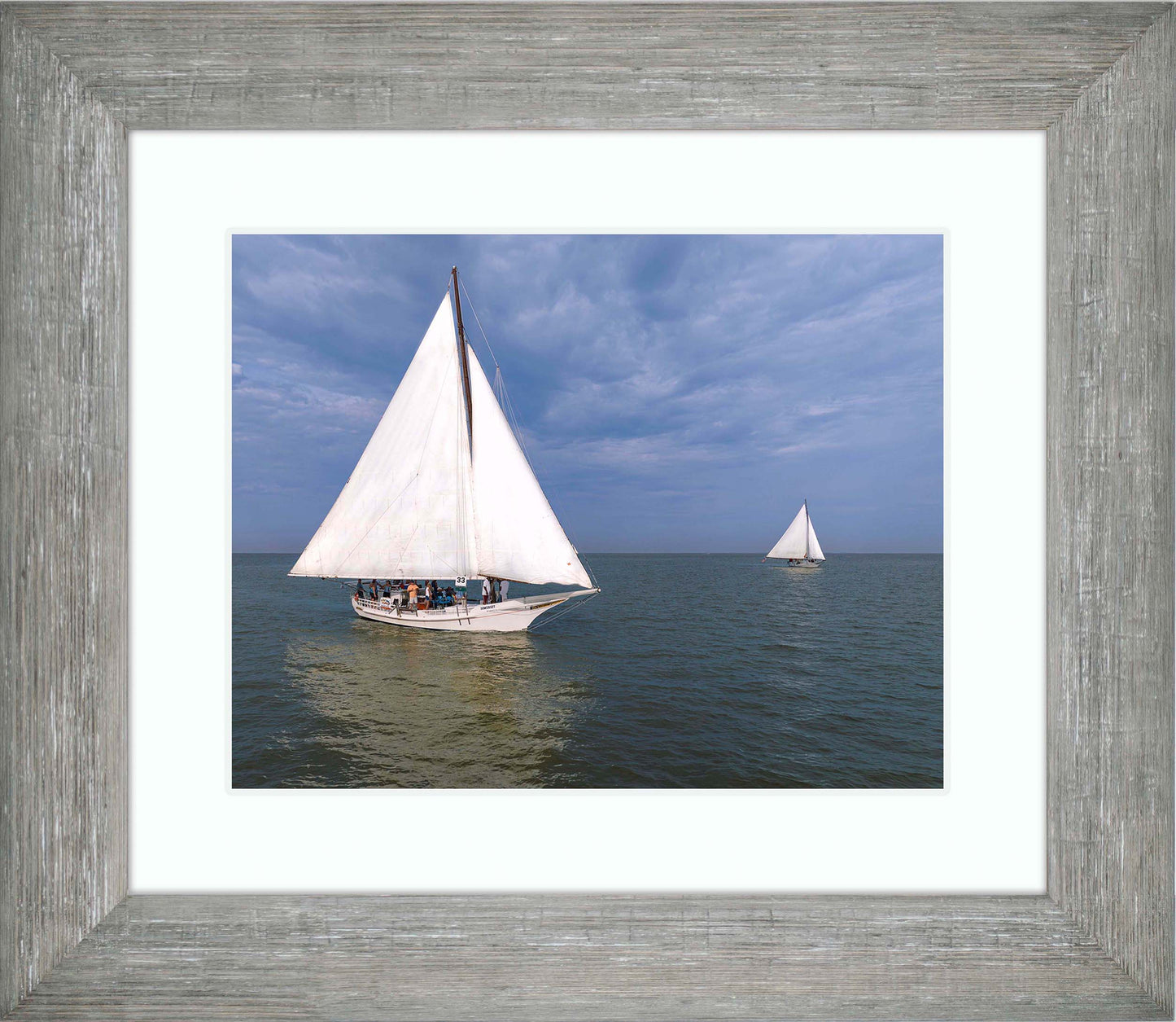 2023 Deal Island Skipjack Races - Somerset v Nathan of Dorchester -- Digital Print