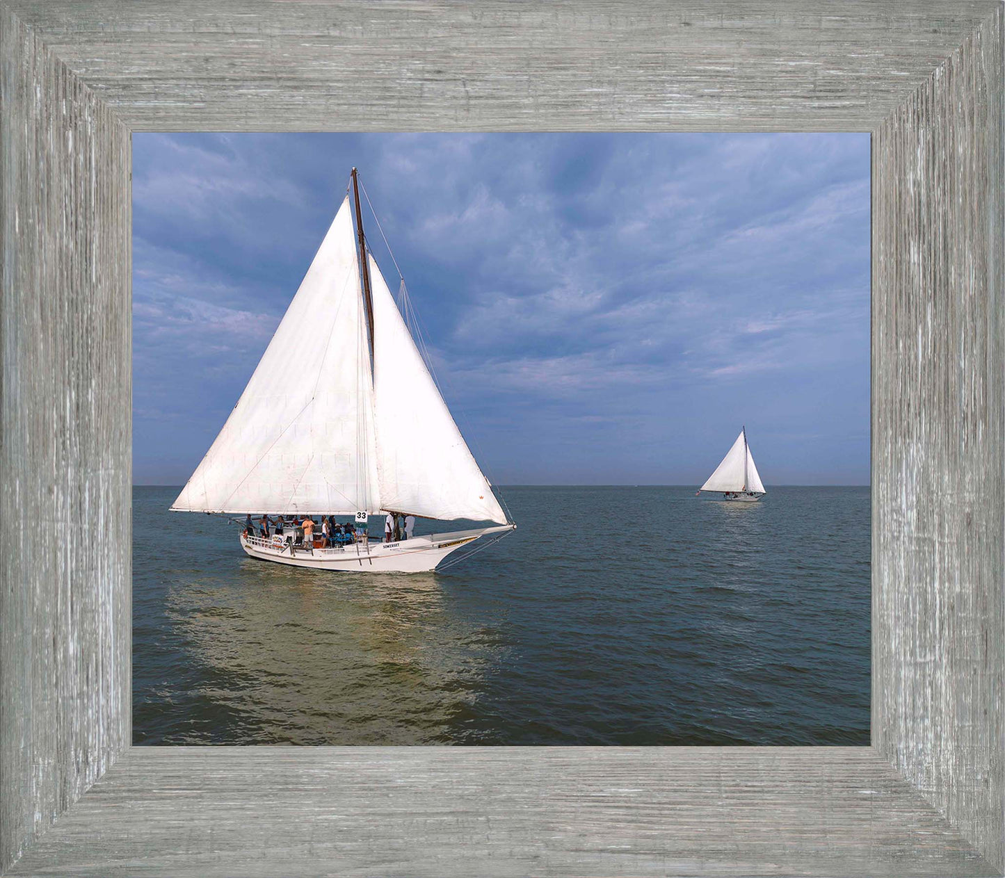 2023 Deal Island Skipjack Races - Somerset v Nathan of Dorchester -- Digital Print