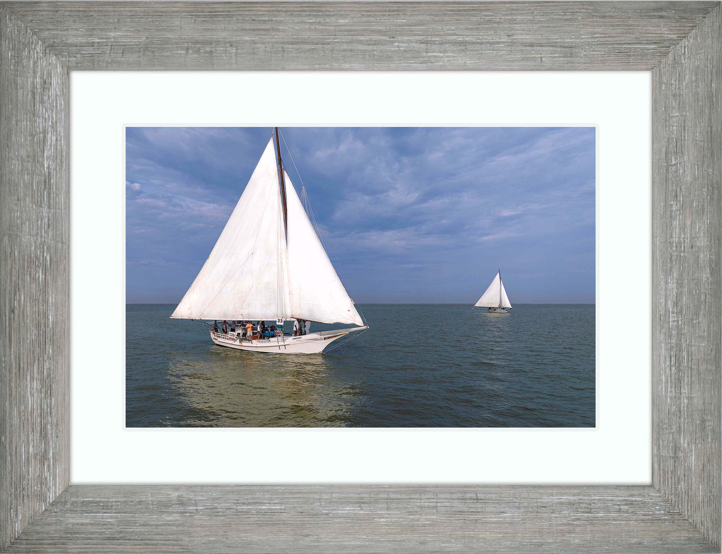 2023 Deal Island Skipjack Races - Somerset v Nathan of Dorchester -- Digital Print