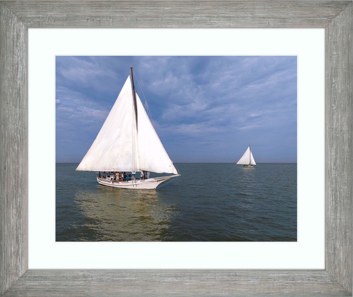 2023 Deal Island Skipjack Races - Somerset v Nathan of Dorchester -- Digital Print