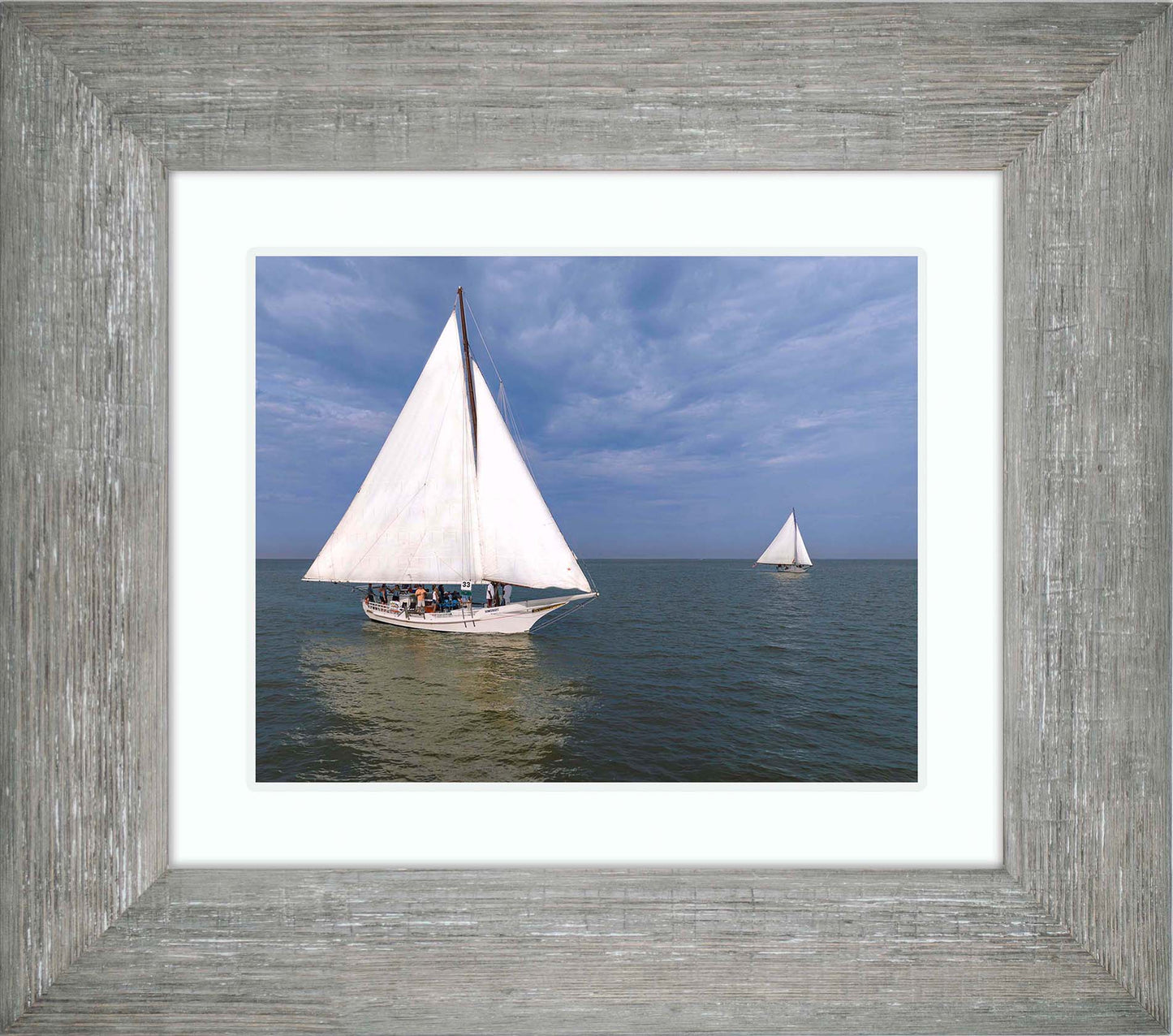 2023 Deal Island Skipjack Races - Somerset v Nathan of Dorchester -- Digital Print
