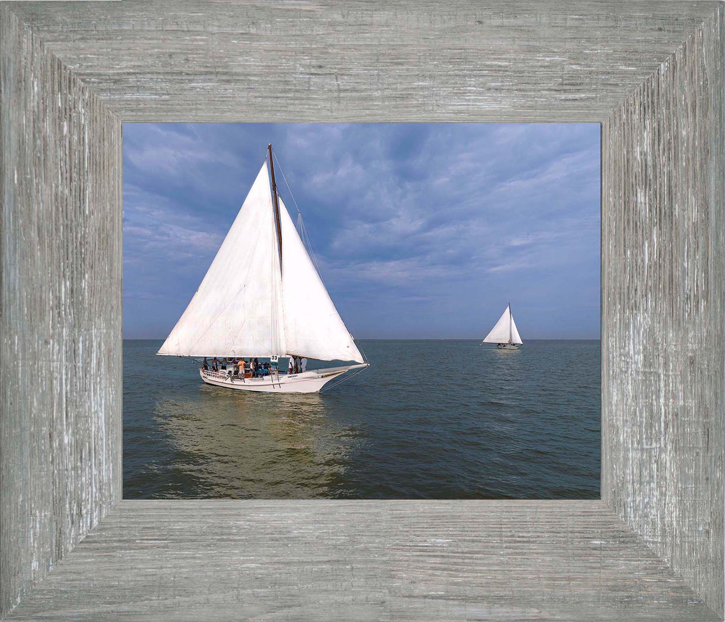 2023 Deal Island Skipjack Races - Somerset v Nathan of Dorchester -- Digital Print