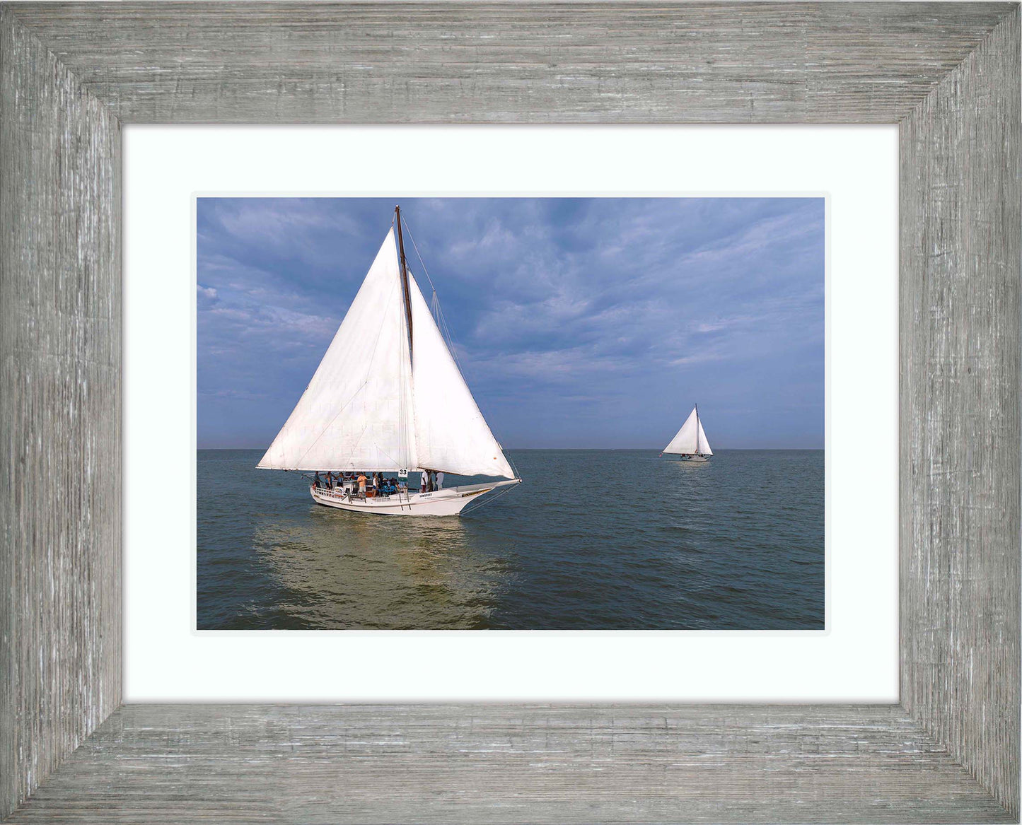 2023 Deal Island Skipjack Races - Somerset v Nathan of Dorchester -- Digital Print