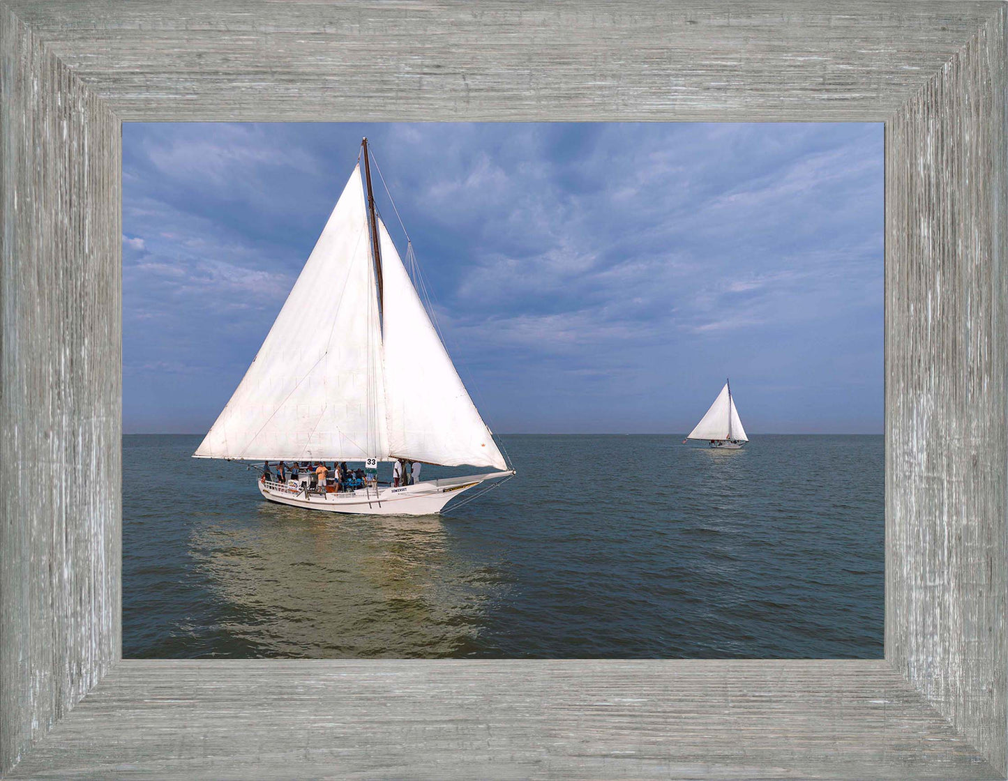 2023 Deal Island Skipjack Races - Somerset v Nathan of Dorchester -- Digital Print