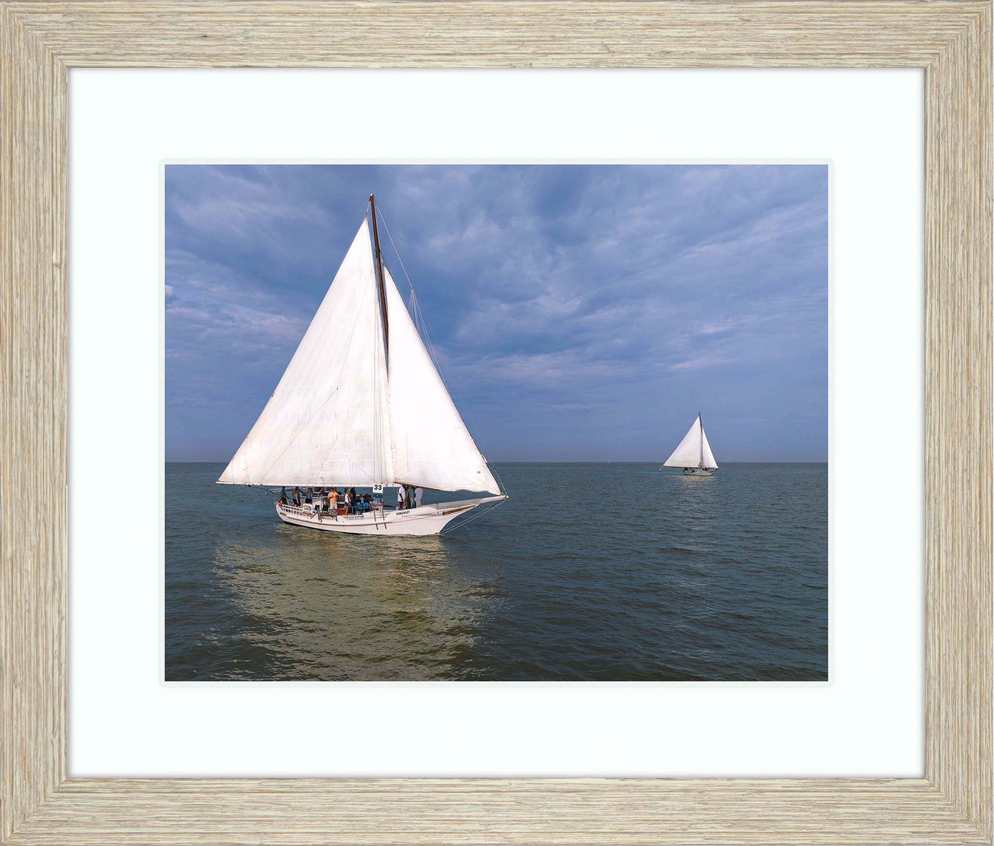 2023 Deal Island Skipjack Races - Somerset v Nathan of Dorchester -- Digital Print