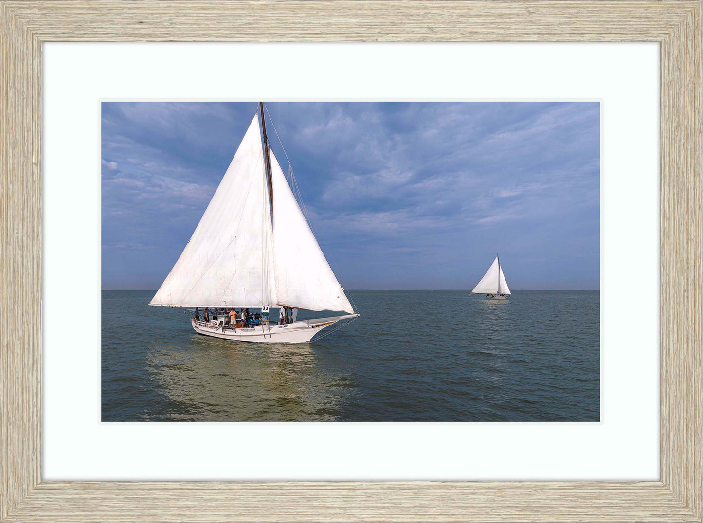 2023 Deal Island Skipjack Races - Somerset v Nathan of Dorchester -- Digital Print