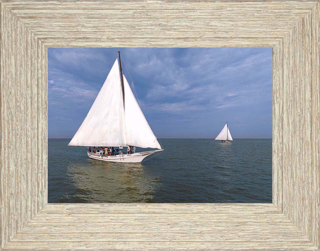 2023 Deal Island Skipjack Races - Somerset v Nathan of Dorchester -- Digital Print