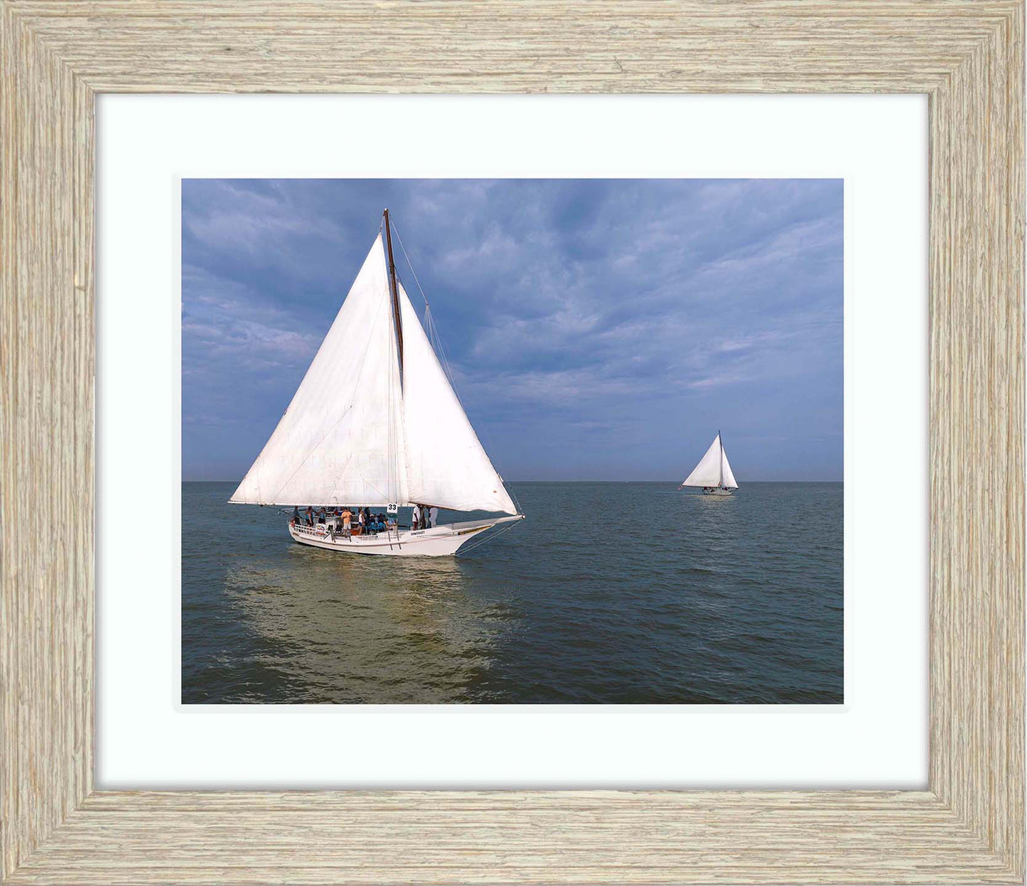 2023 Deal Island Skipjack Races - Somerset v Nathan of Dorchester -- Digital Print