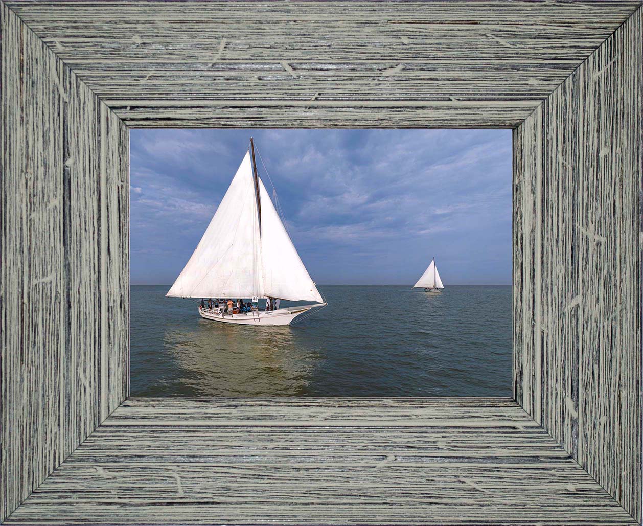 2023 Deal Island Skipjack Races - Somerset v Nathan of Dorchester -- Digital Print