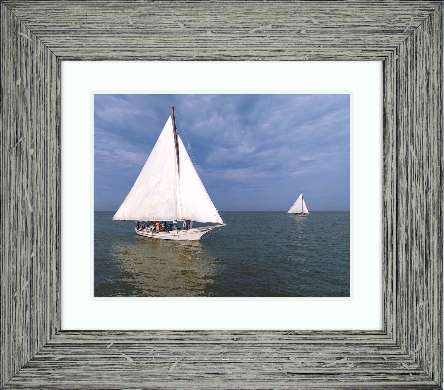 2023 Deal Island Skipjack Races - Somerset v Nathan of Dorchester -- Digital Print