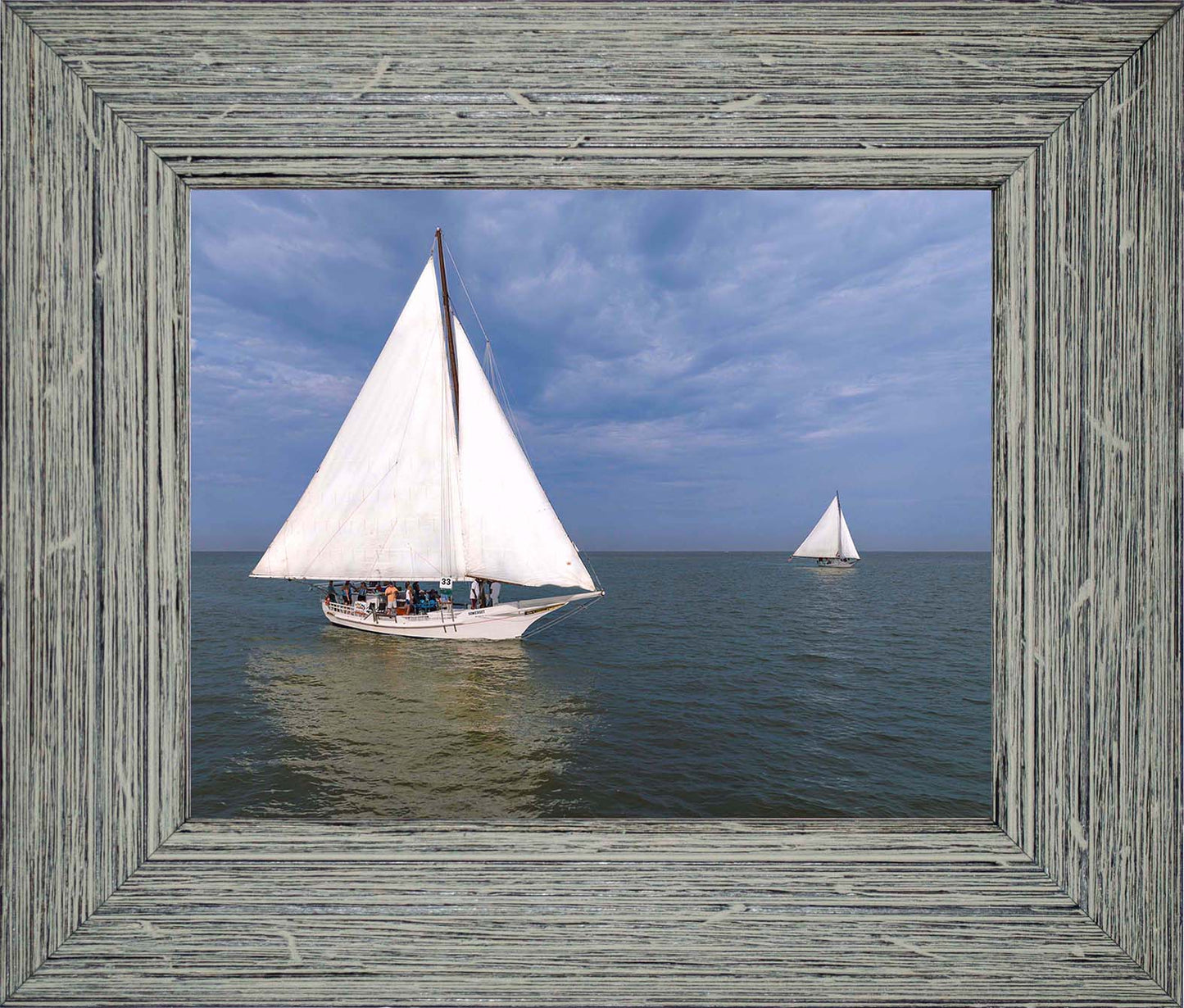 2023 Deal Island Skipjack Races - Somerset v Nathan of Dorchester -- Digital Print