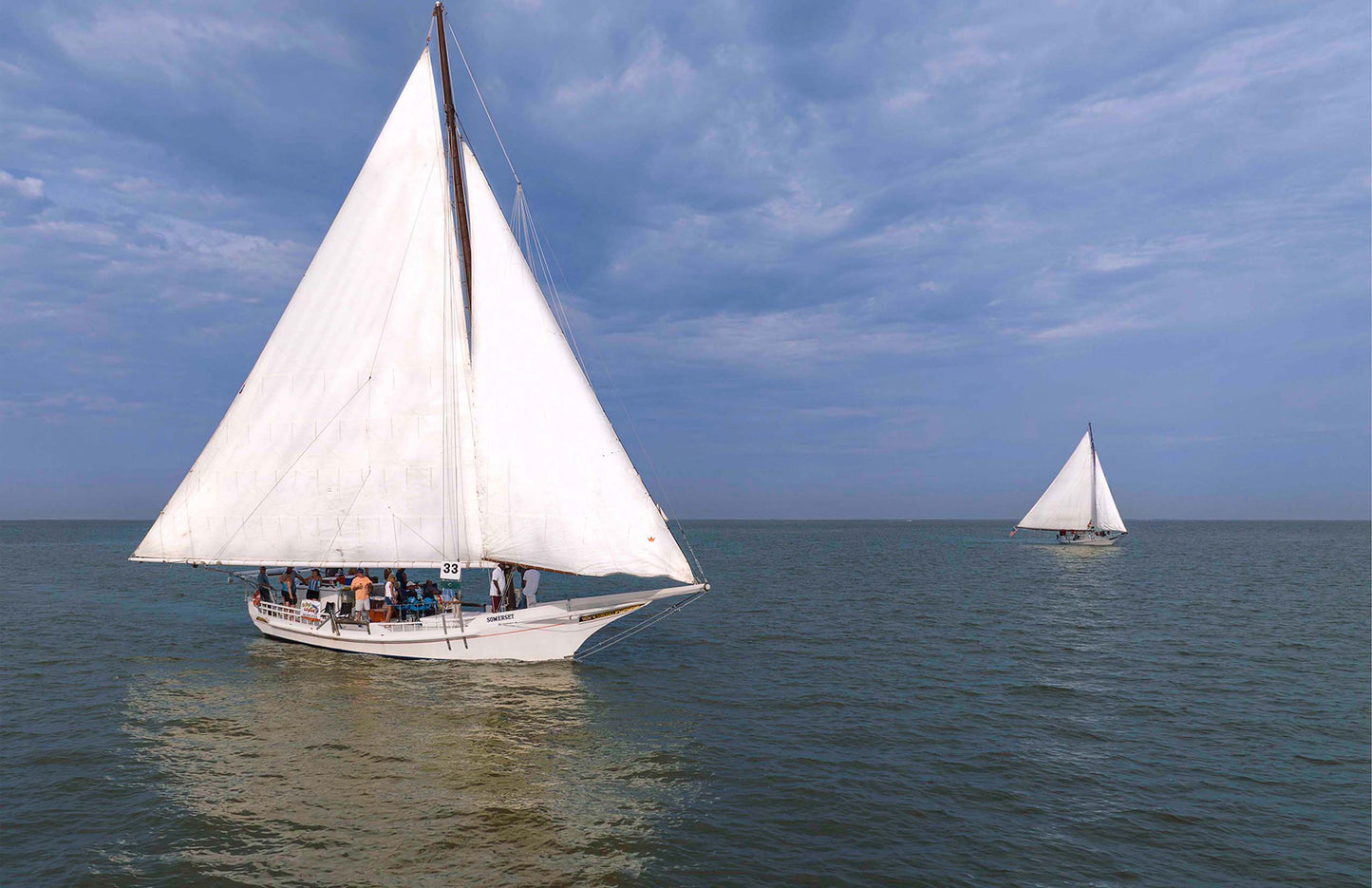 2023 Deal Island Skipjack Races - Somerset v Nathan of Dorchester -- Digital Print