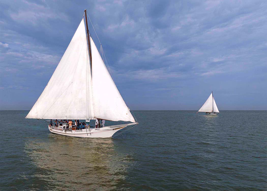 2023 Deal Island Skipjack Races - Somerset v Nathan of Dorchester -- Digital Print