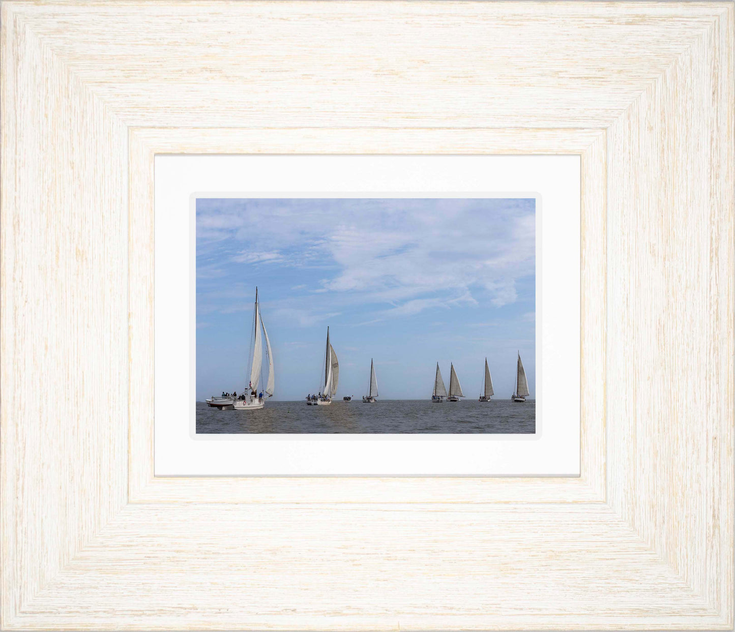 2023 Deal Island Skipjack Races - Spreading the Field (Color) -- Digital Print