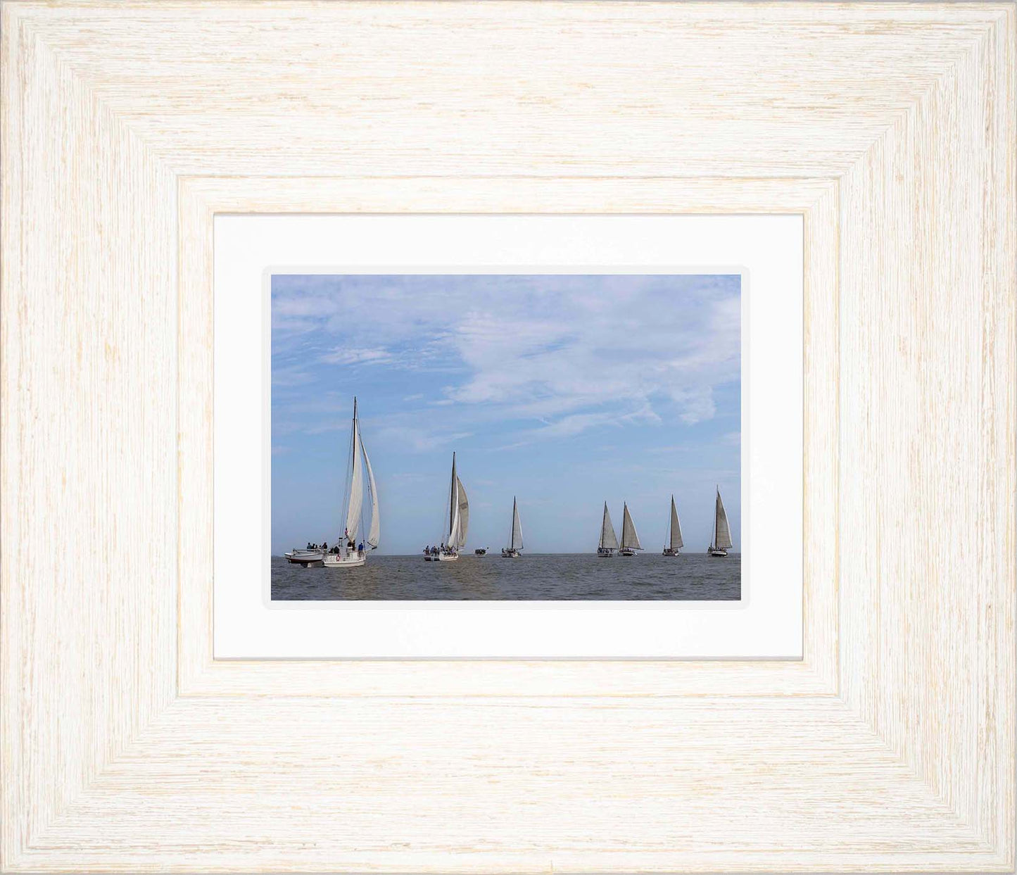 2023 Deal Island Skipjack Races - Spreading the Field (Color) -- Digital Print