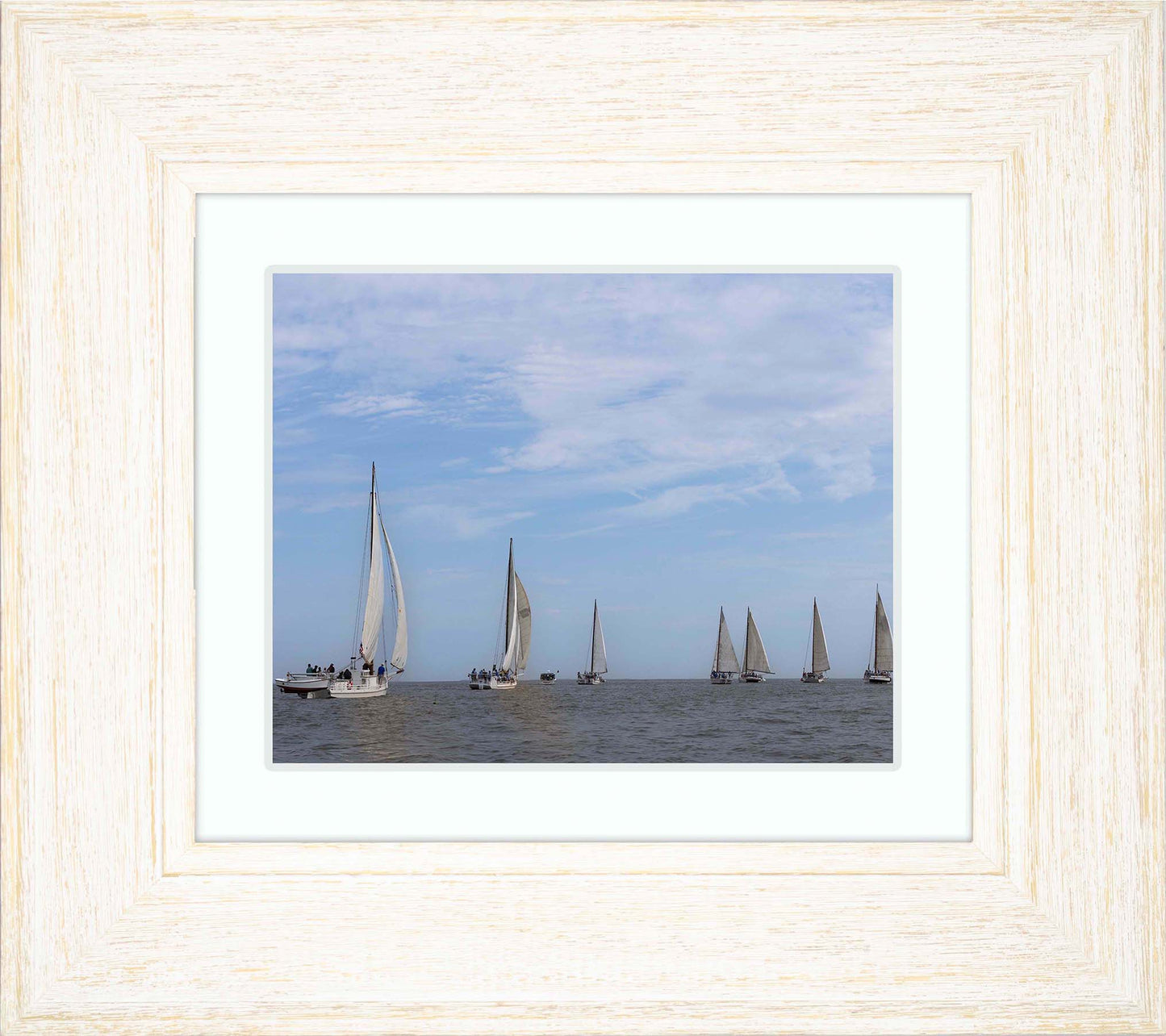 2023 Deal Island Skipjack Races - Spreading the Field (Color) -- Digital Print