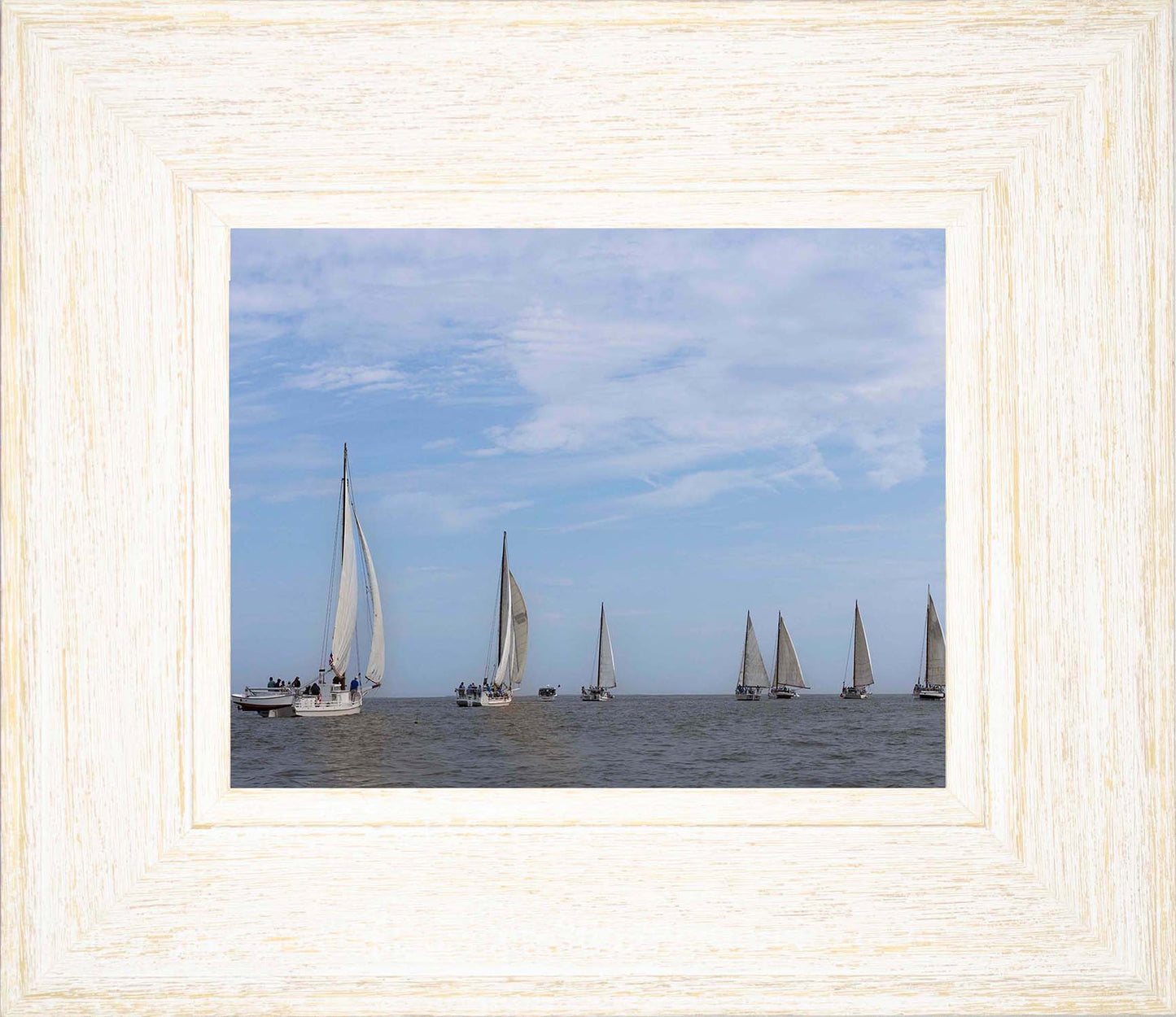 2023 Deal Island Skipjack Races - Spreading the Field (Color) -- Digital Print