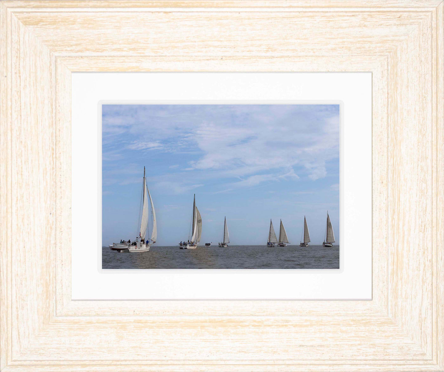2023 Deal Island Skipjack Races - Spreading the Field (Color) -- Digital Print