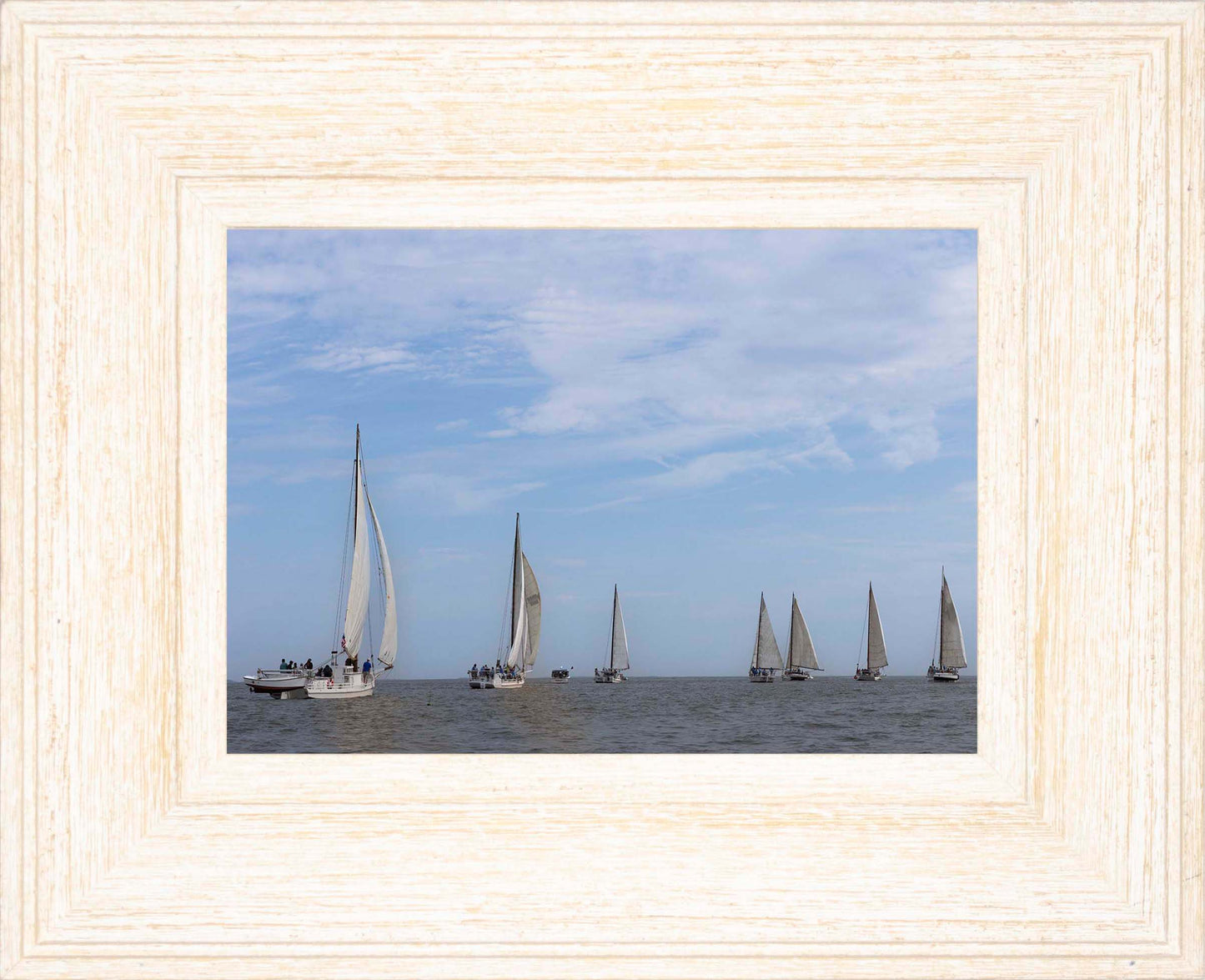 2023 Deal Island Skipjack Races - Spreading the Field (Color) -- Digital Print