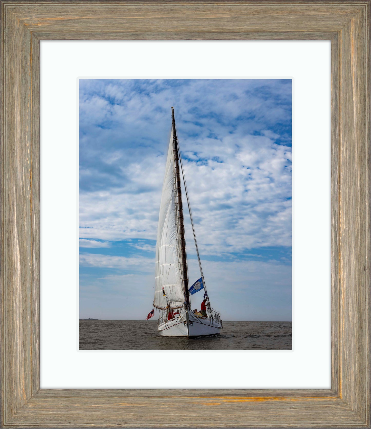 2023 Deal Island Skipjack Races - Staring Down the Bowsprit (Nathan) -- Digital Print