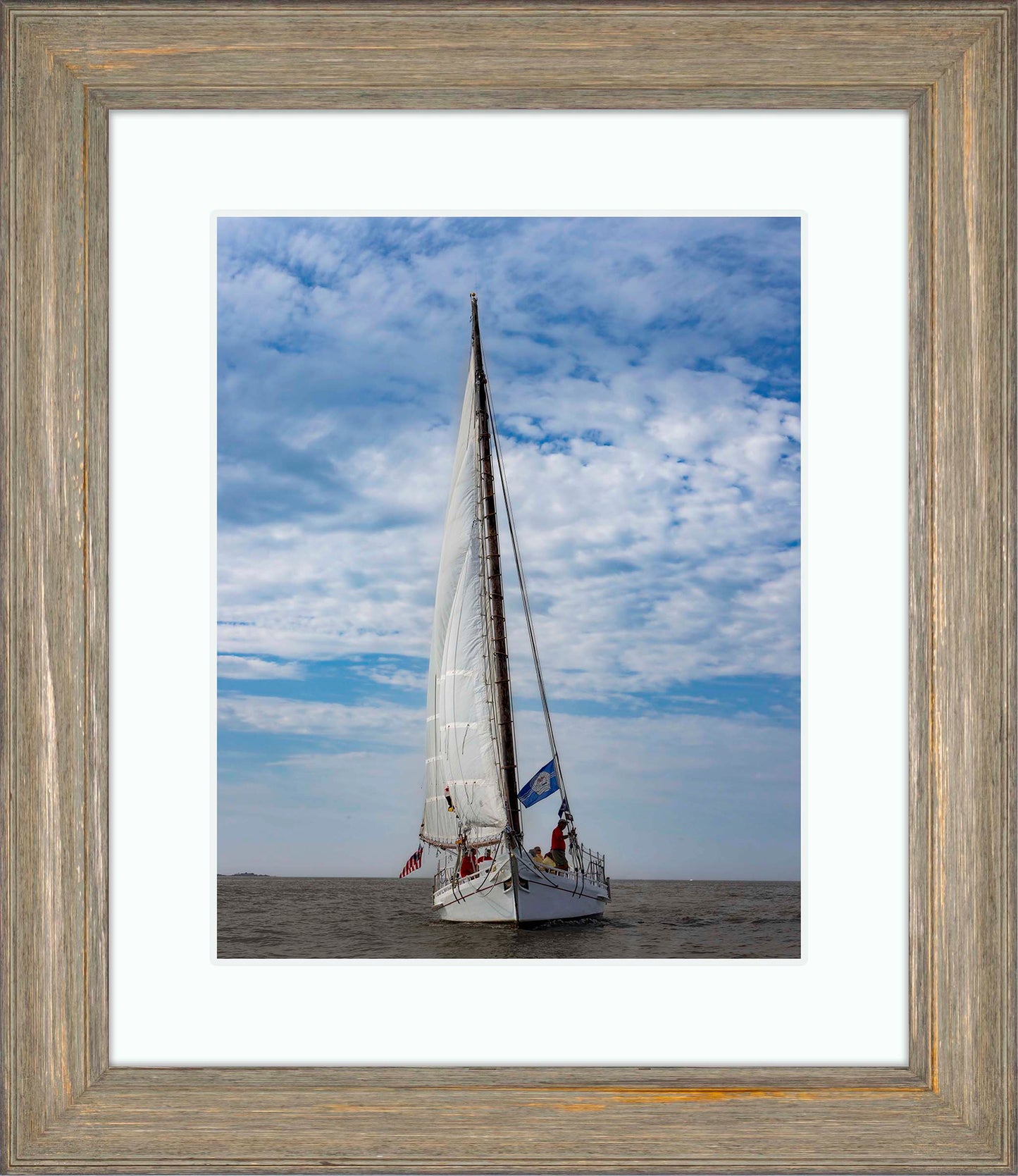 2023 Deal Island Skipjack Races - Staring Down the Bowsprit (Nathan) -- Digital Print