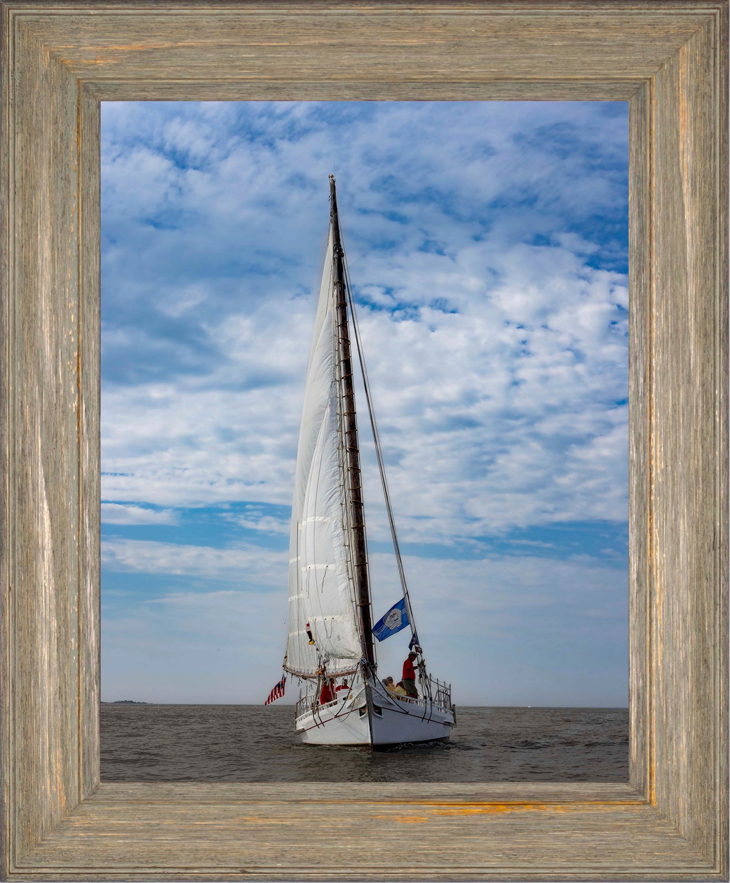 2023 Deal Island Skipjack Races - Staring Down the Bowsprit (Nathan) -- Digital Print