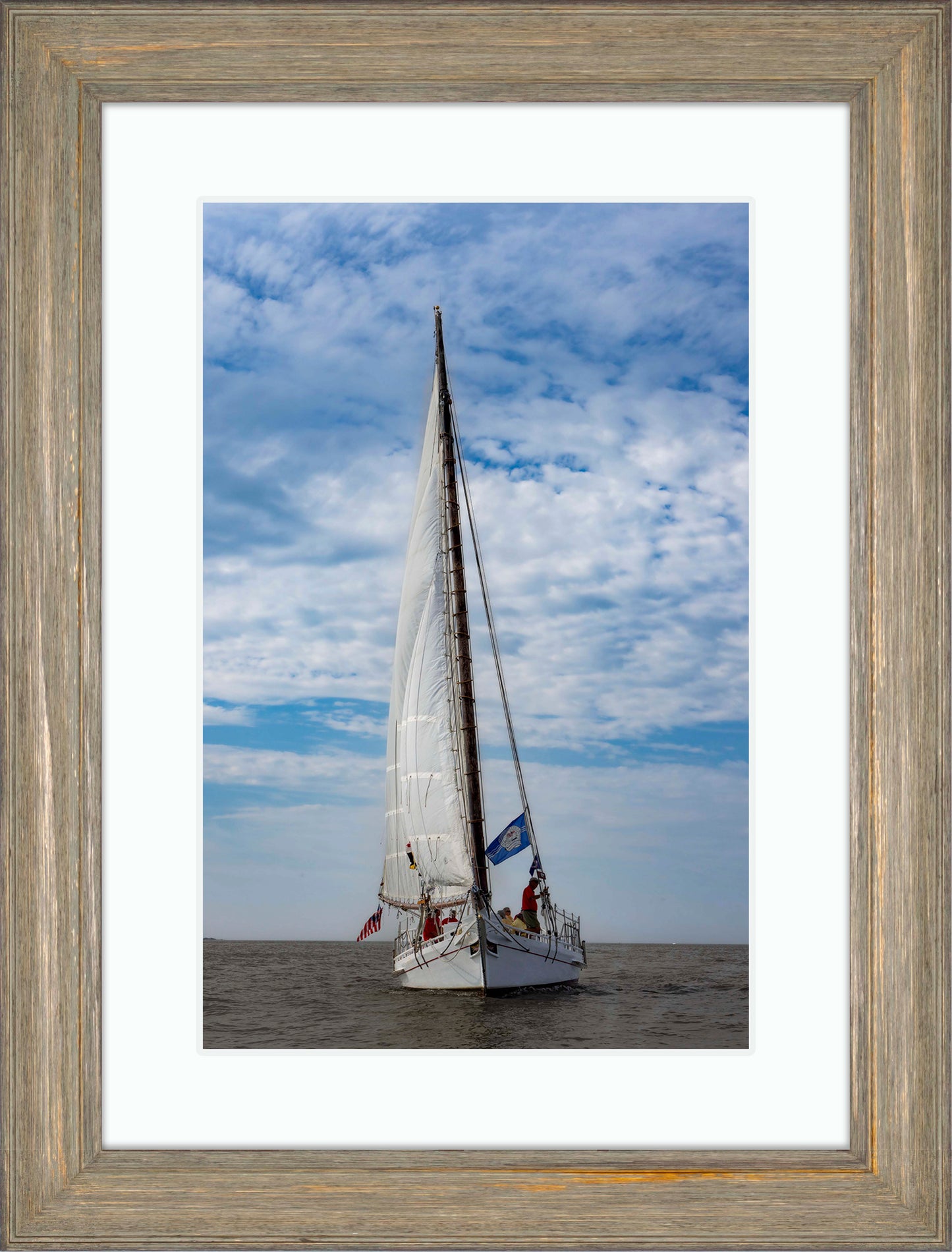 2023 Deal Island Skipjack Races - Staring Down the Bowsprit (Nathan) -- Digital Print