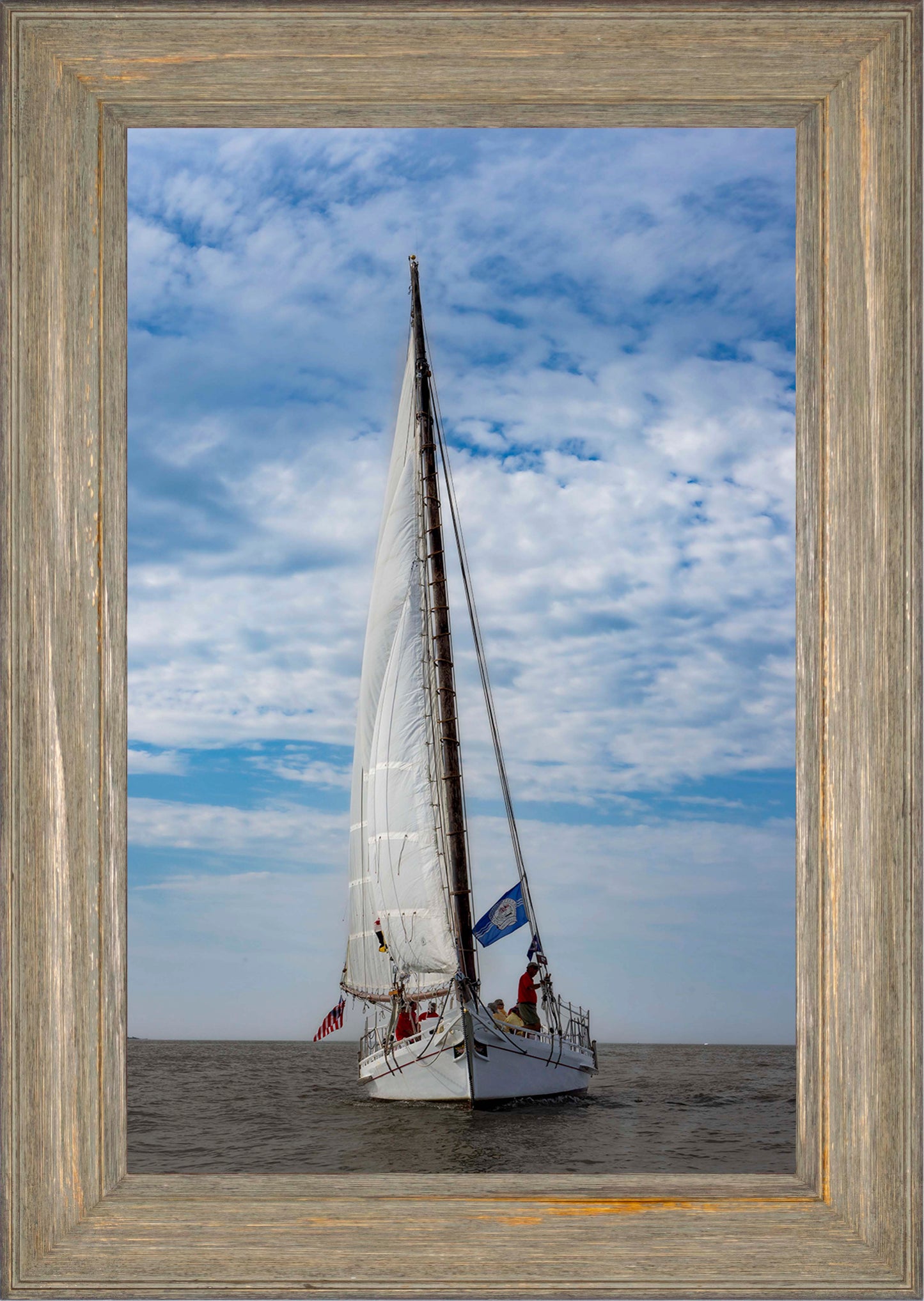 2023 Deal Island Skipjack Races - Staring Down the Bowsprit (Nathan) -- Digital Print