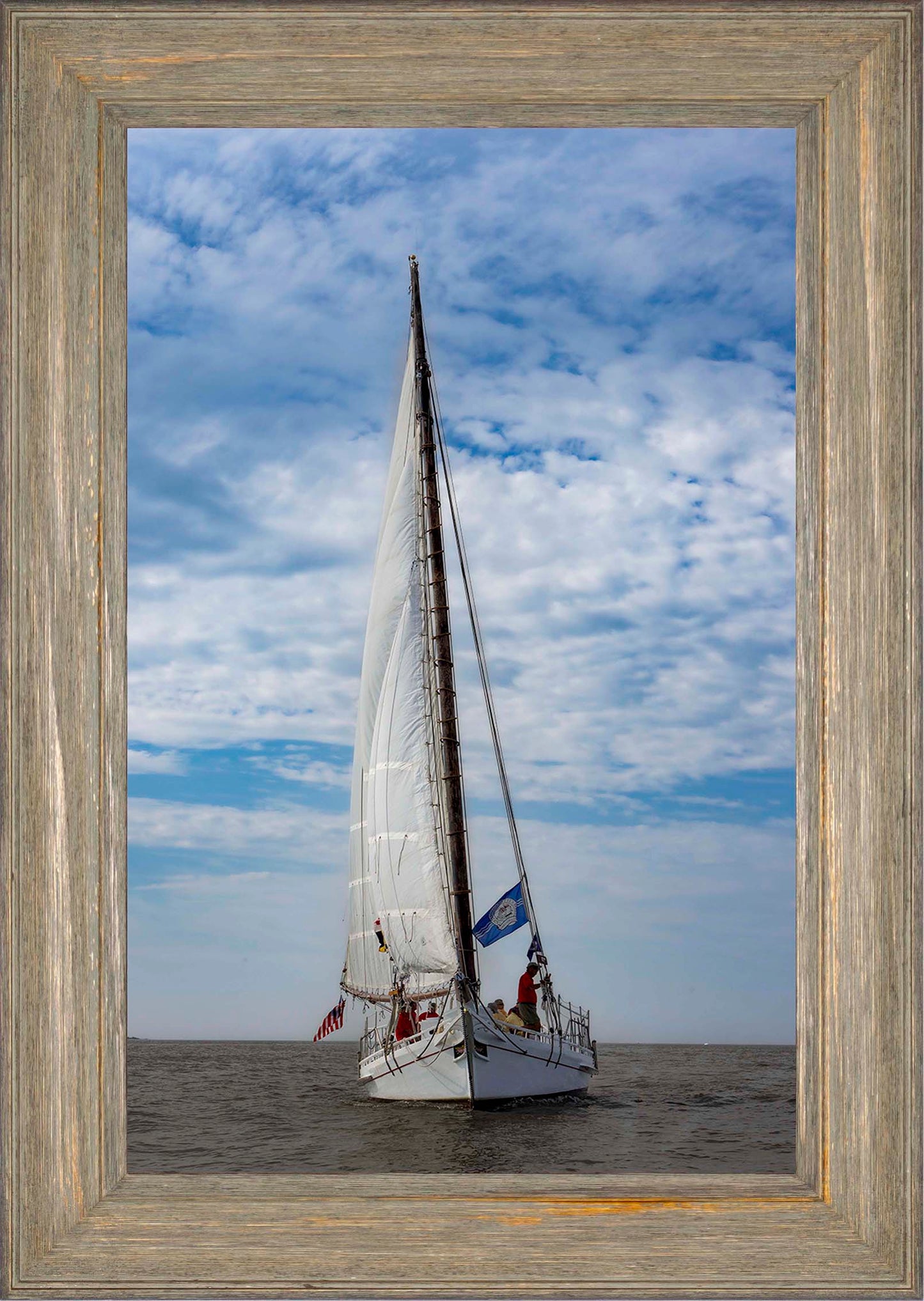 2023 Deal Island Skipjack Races - Staring Down the Bowsprit (Nathan) -- Digital Print