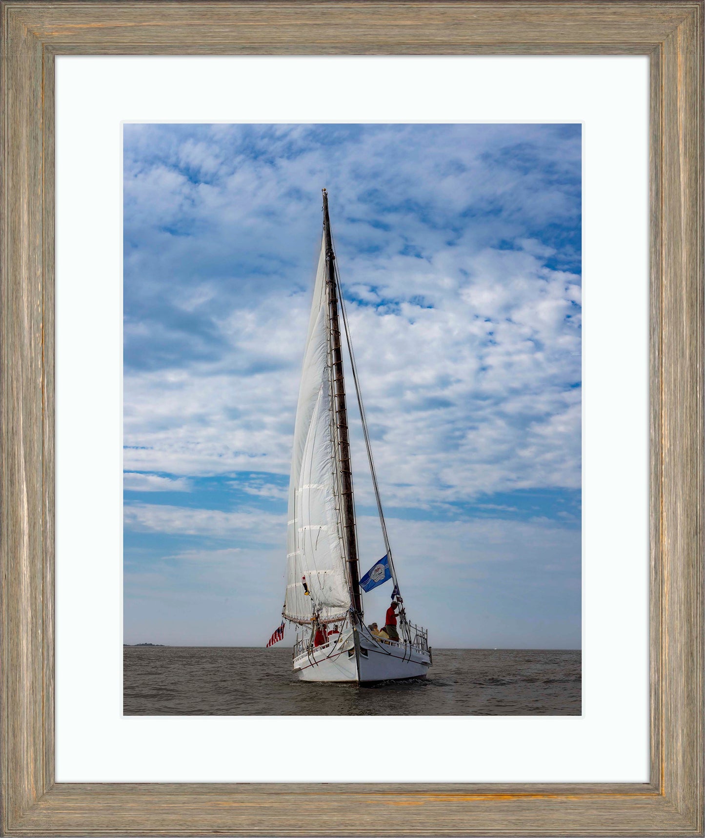 2023 Deal Island Skipjack Races - Staring Down the Bowsprit (Nathan) -- Digital Print