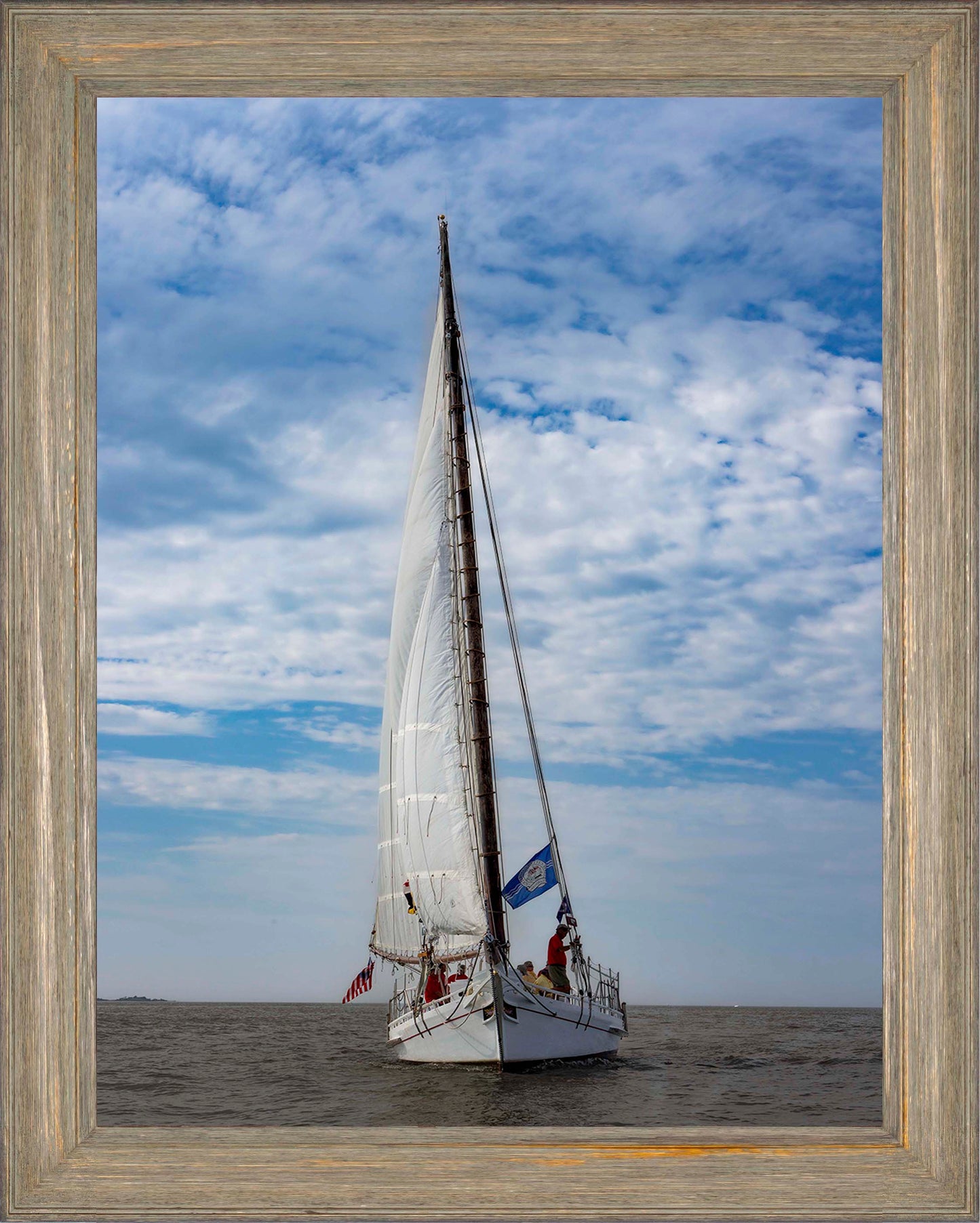 2023 Deal Island Skipjack Races - Staring Down the Bowsprit (Nathan) -- Digital Print