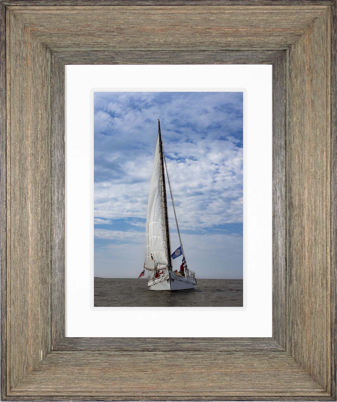 2023 Deal Island Skipjack Races - Staring Down the Bowsprit (Nathan) -- Digital Print