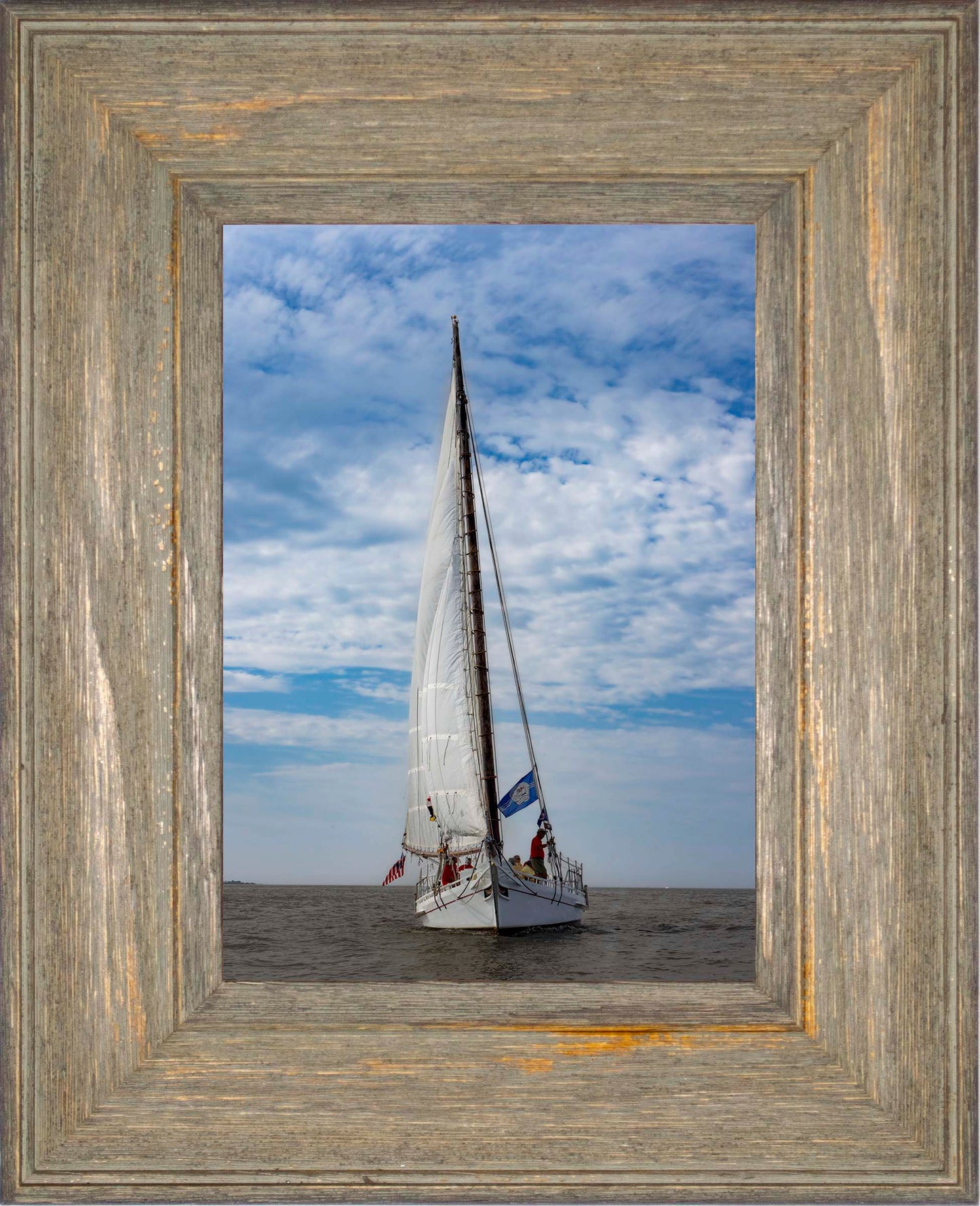 2023 Deal Island Skipjack Races - Staring Down the Bowsprit (Nathan) -- Digital Print