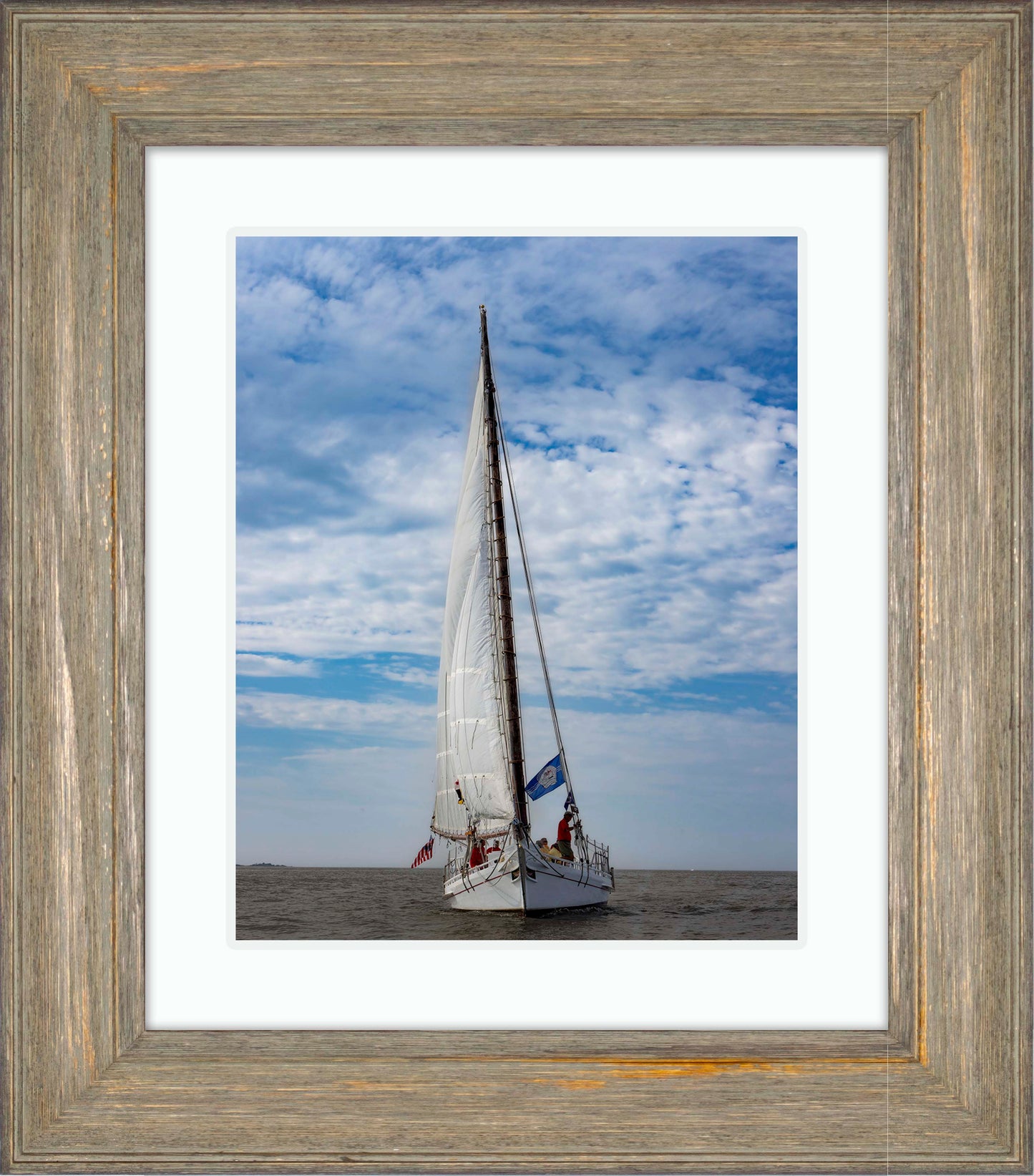 2023 Deal Island Skipjack Races - Staring Down the Bowsprit (Nathan) -- Digital Print