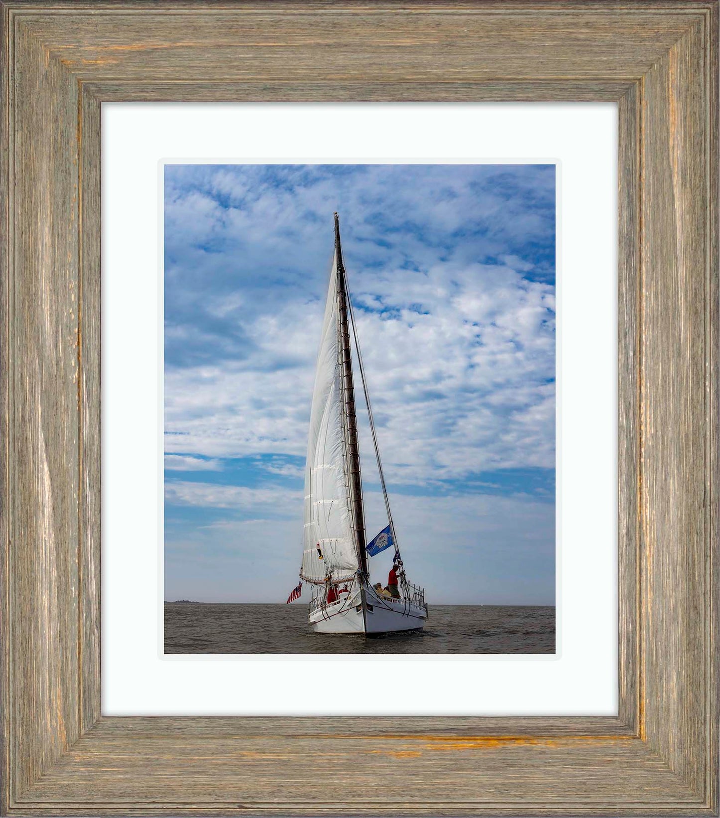 2023 Deal Island Skipjack Races - Staring Down the Bowsprit (Nathan) -- Digital Print