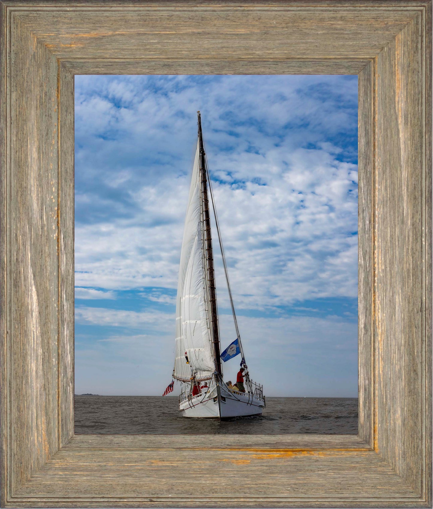 2023 Deal Island Skipjack Races - Staring Down the Bowsprit (Nathan) -- Digital Print