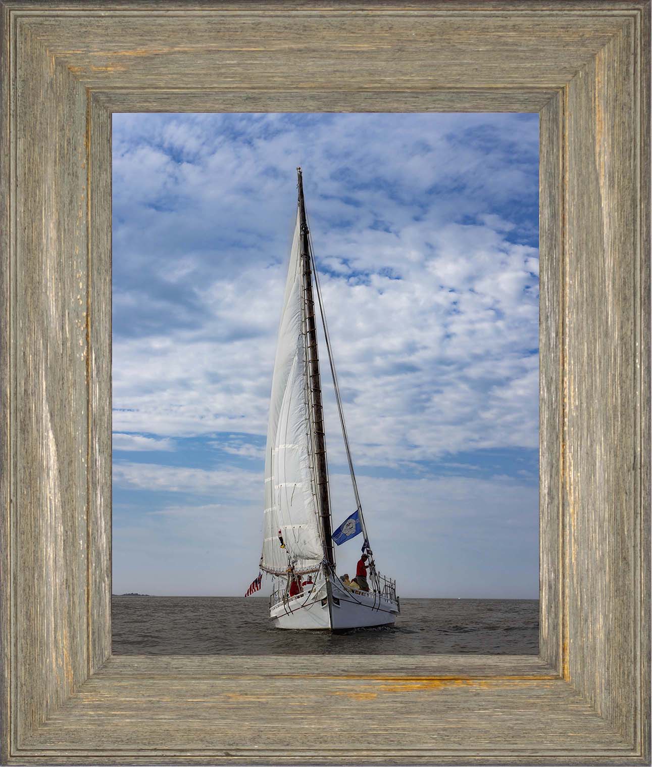 2023 Deal Island Skipjack Races - Staring Down the Bowsprit (Nathan) -- Digital Print