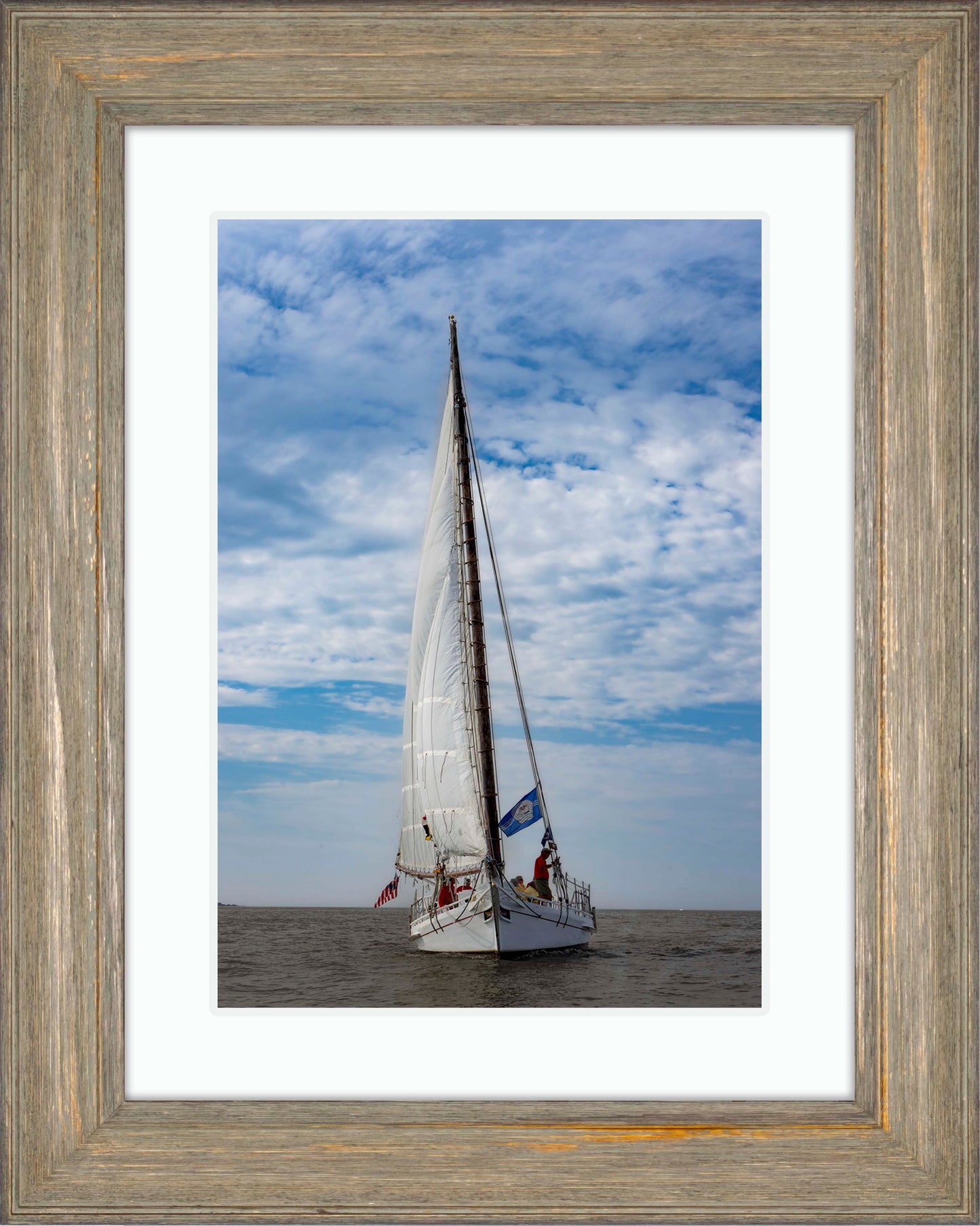 2023 Deal Island Skipjack Races - Staring Down the Bowsprit (Nathan) -- Digital Print