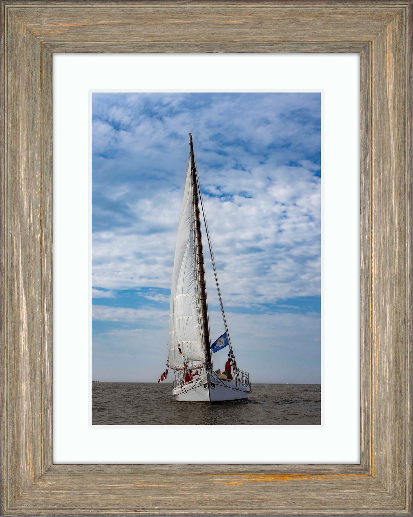 2023 Deal Island Skipjack Races - Staring Down the Bowsprit (Nathan) -- Digital Print