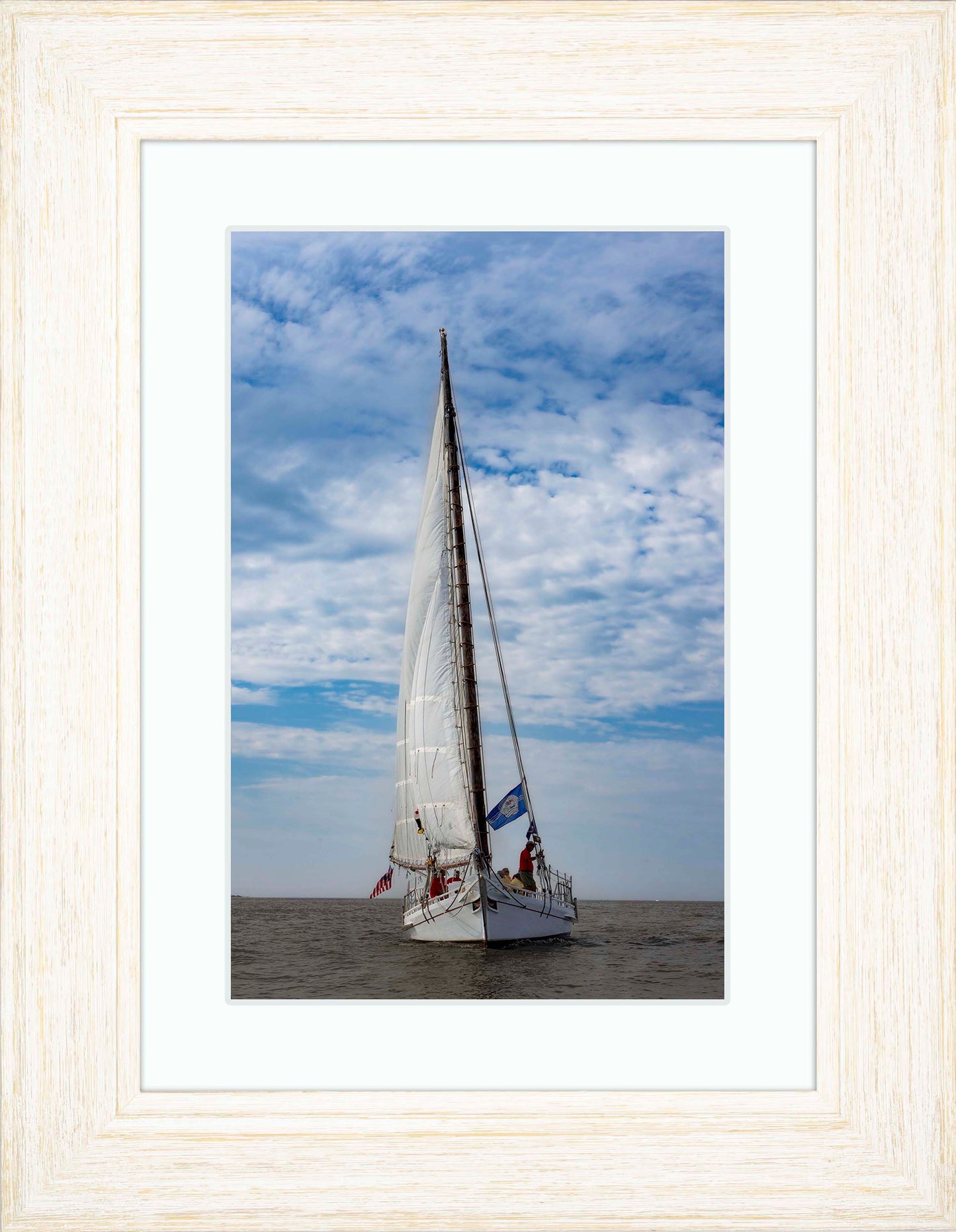 2023 Deal Island Skipjack Races - Staring Down the Bowsprit (Nathan) -- Digital Print
